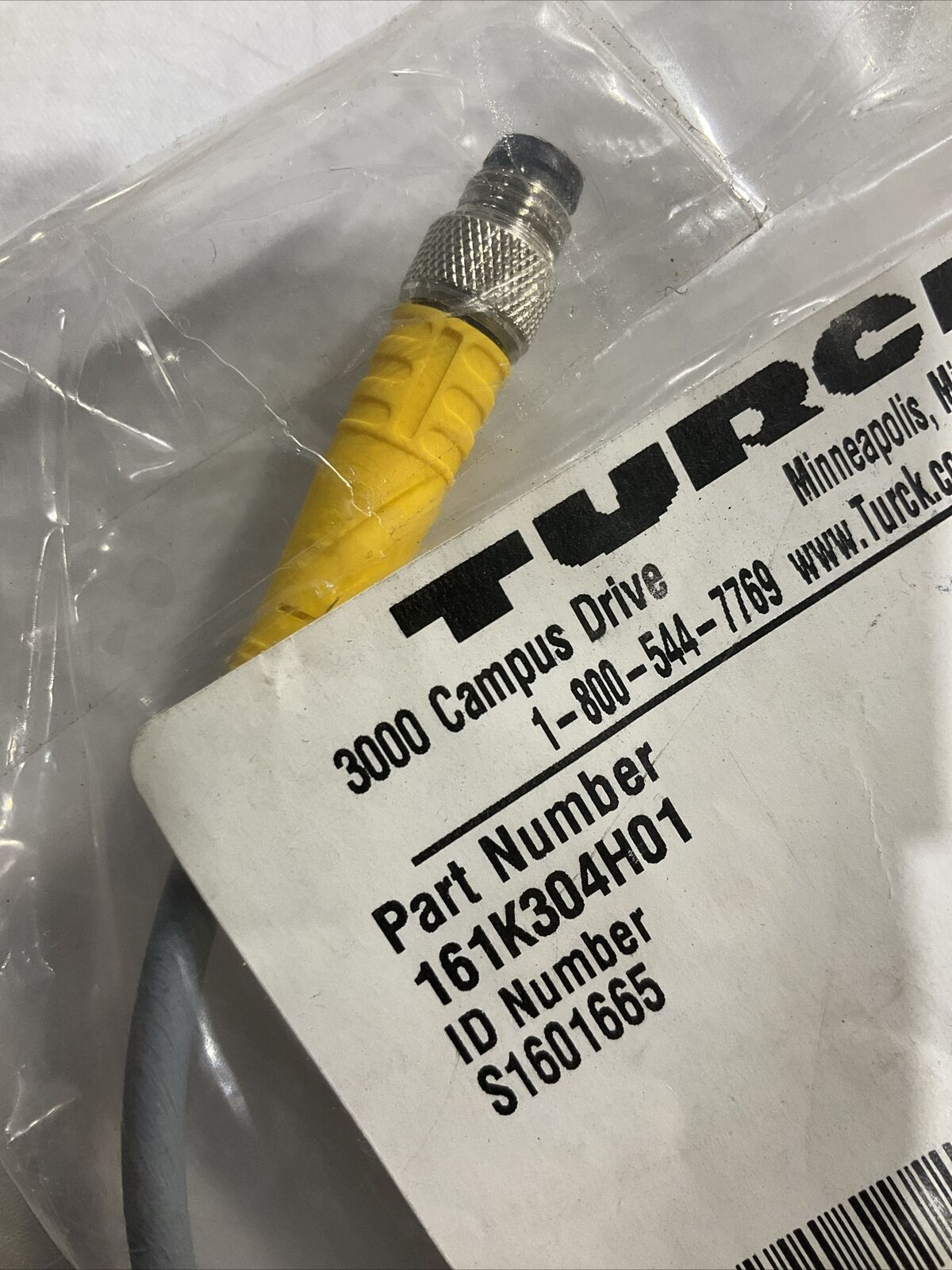 TURCK S1601665-161k304h01 SENSOR INDUCTIVE 7MM U3S