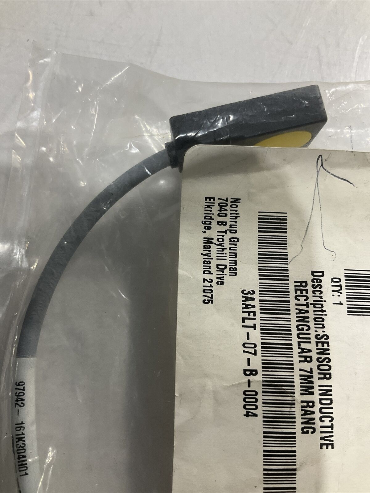 TURCK S1601665-161k304h01 SENSOR INDUCTIVE 7MM U3S