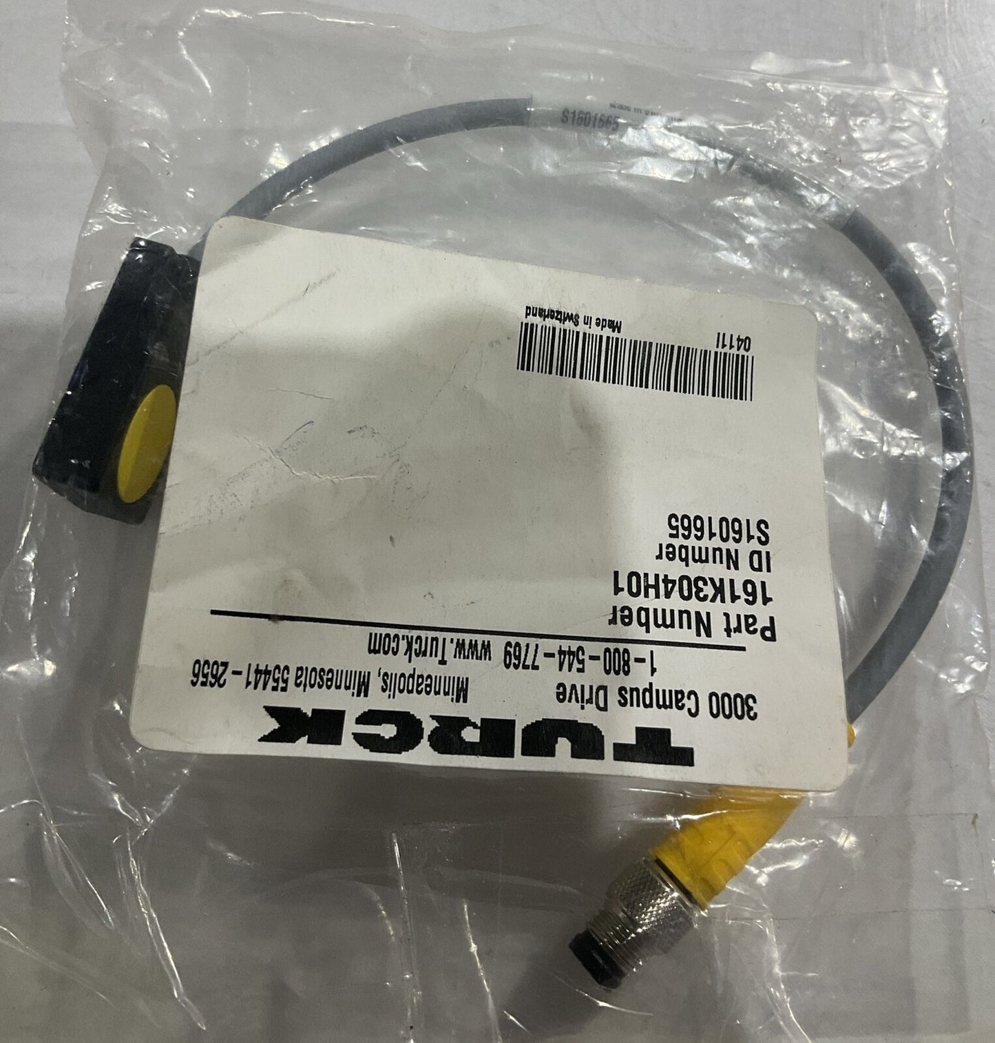 TURCK S1601665-161k304h01 SENSOR INDUCTIVE 7MM U3S
