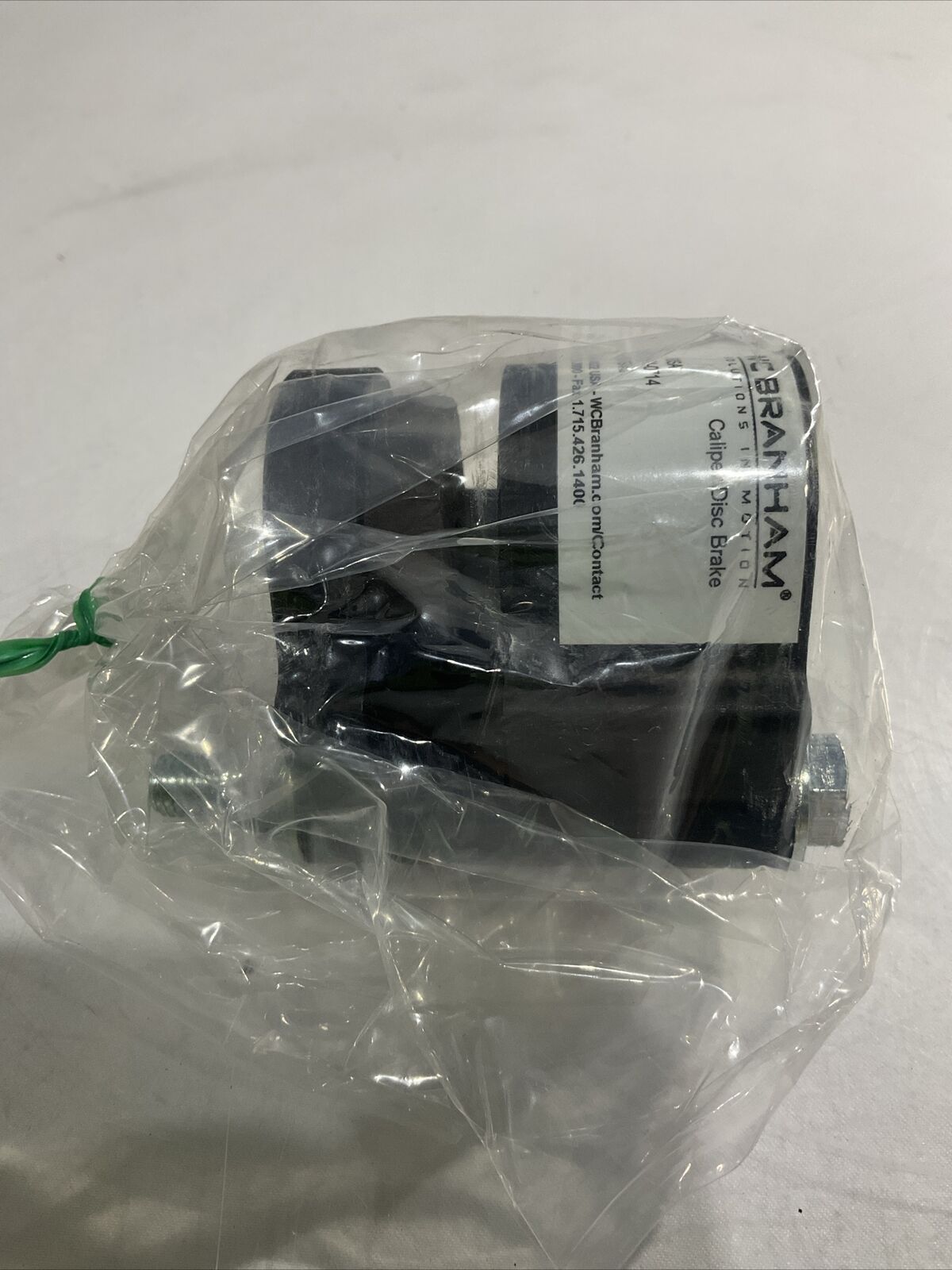 WC BRANHAM P38SA PNEUMATIC SINGLE ACTING CALIPER DISC U3S