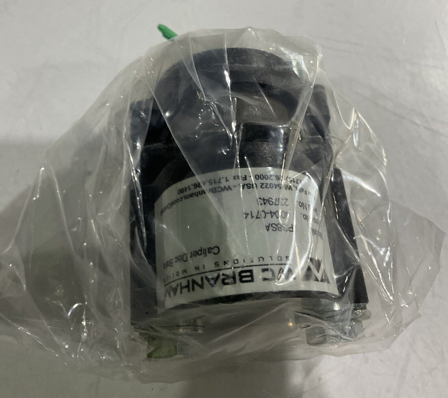 WC BRANHAM P38SA PNEUMATIC SINGLE ACTING CALIPER DISC U3S