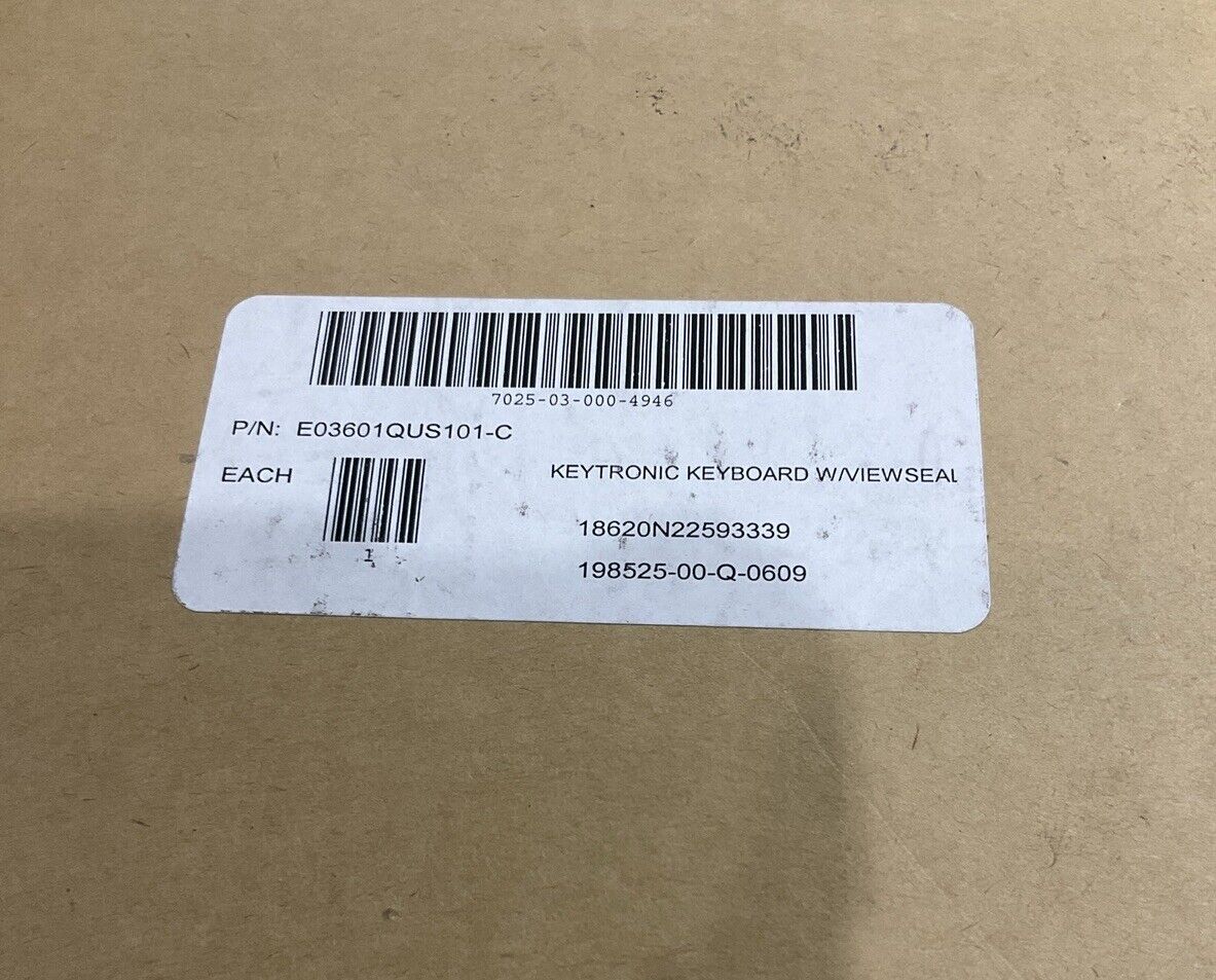 KEYTRONIC E03601QUS101-C MECHANICAL WIRED KEYBOARD U3S