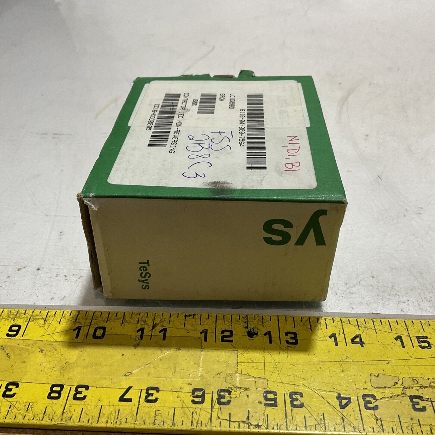 SCHNEIDER ELECTRIC LC1D09BD CONTACTOR 24V 3 P 50/60 HZLOT OF 3 U3S