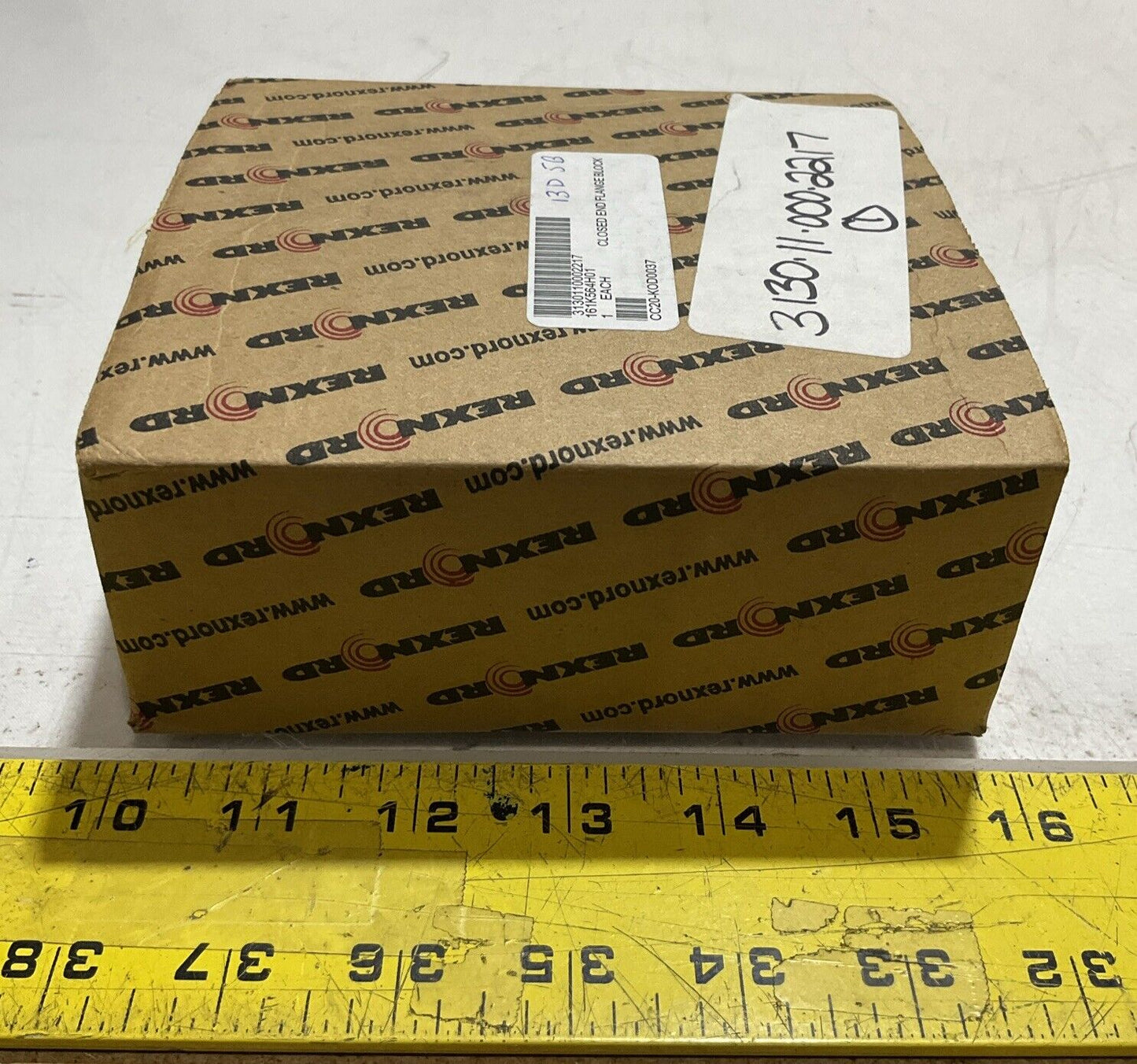 REXNORD KFX2M25DCK6 CLOSED END FLANGE BLOCK U3S