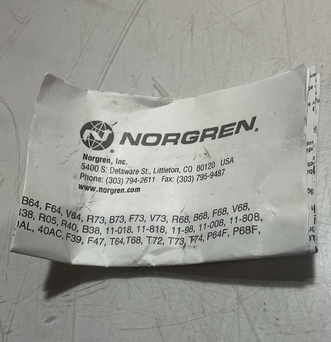 NORGREN T72E-3AA-P1N SHUT-OFF VALVE 3/8IN SLIDE ACTUATOR U3S