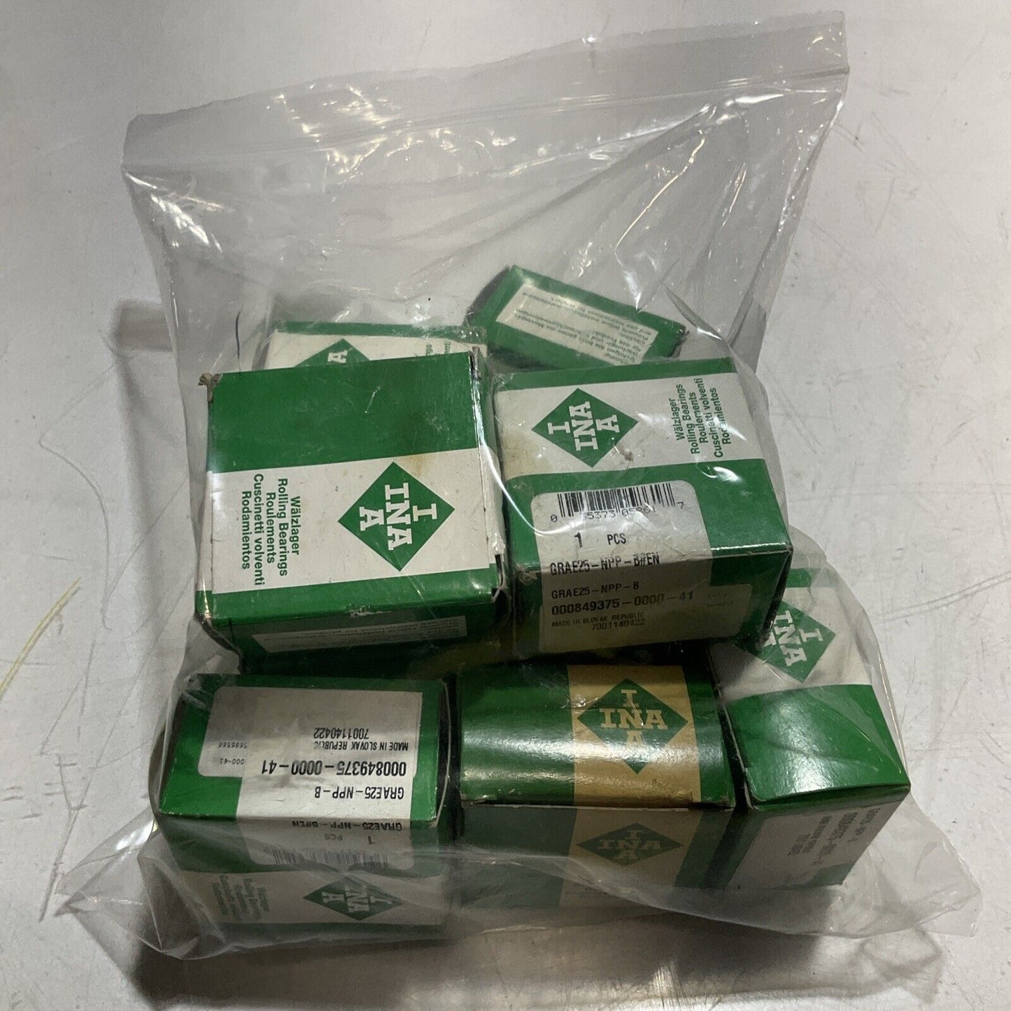 INA GRAE25-NPP-B WALZLAGER ROlLING BEARING ROULEMENTS LOT OF 10 U3S