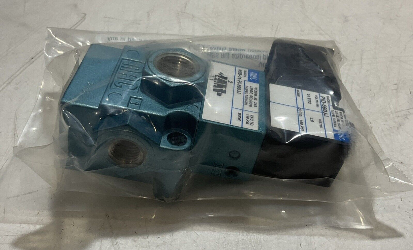 MAC PID-590JJ PNEUMATIC SOLENOID VALVE U3S