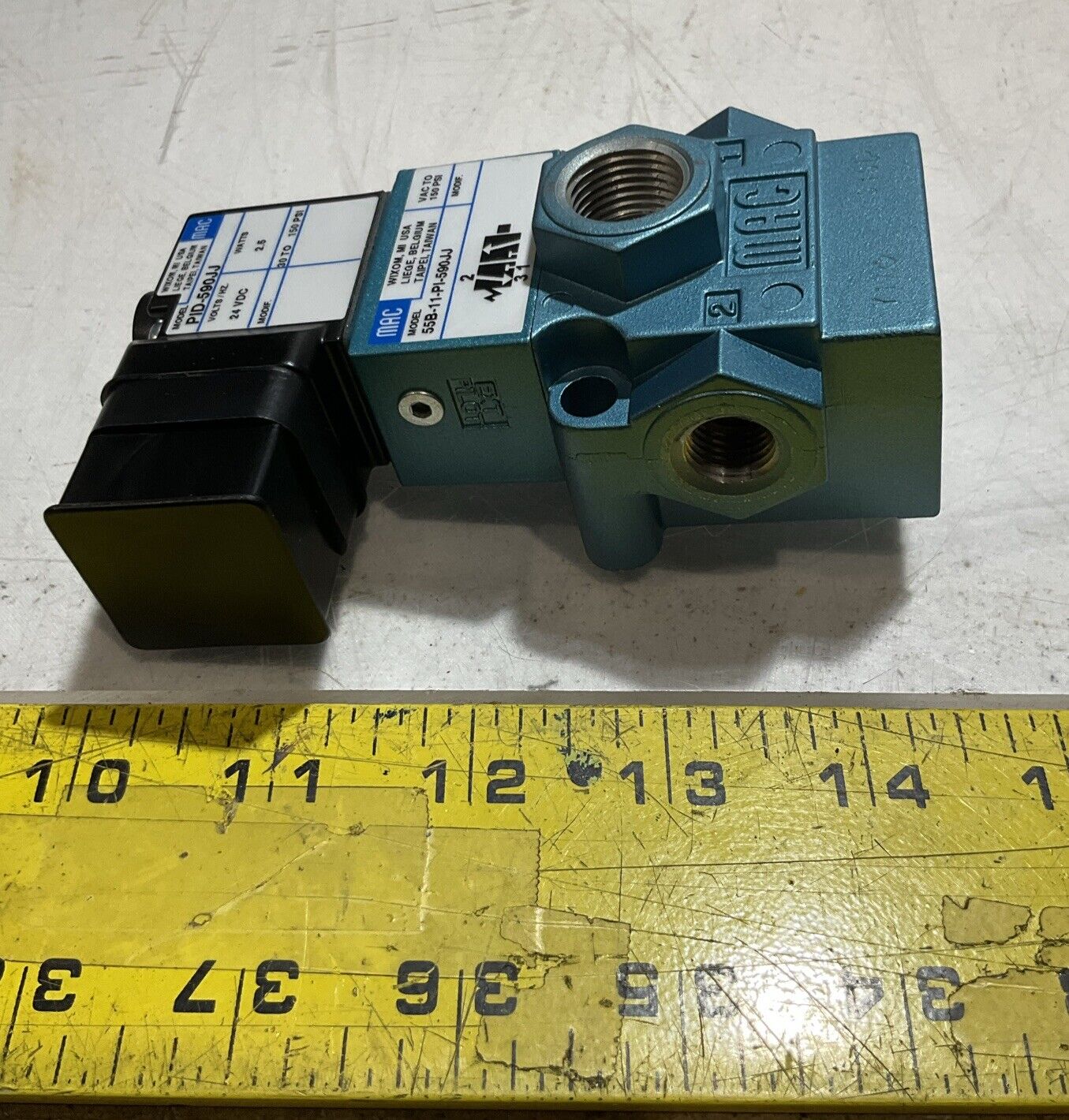 MAC PID-590JJ PNEUMATIC SOLENOID VALVE U3S