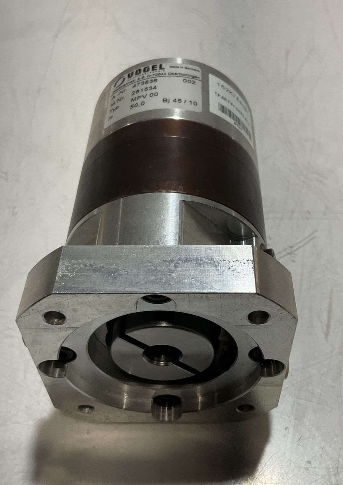 VOGEL MPV00 473836 281534 GEAR REDUCER 50,0 U3S