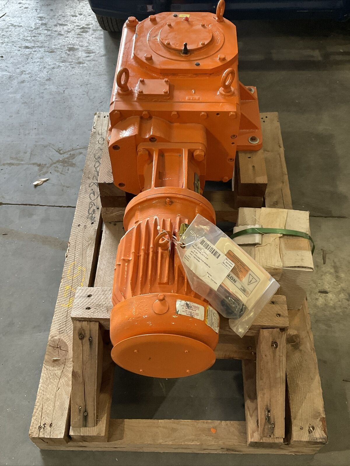 PHILADELPHIA RAVEN 3800 3853M SPENT WASH WATER SUMP MIXER MIX-84-6011 1800RPM