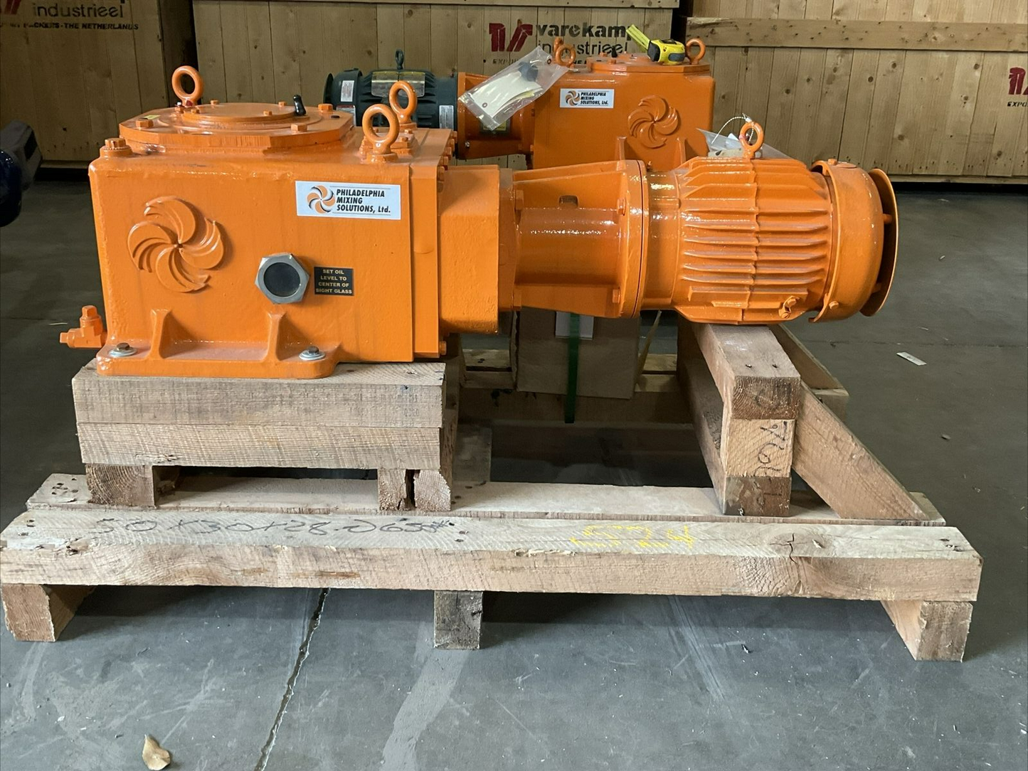 PHILADELPHIA RAVEN 3800 3853M SPENT WASH WATER SUMP MIXER MIX-84-6011 1800RPM