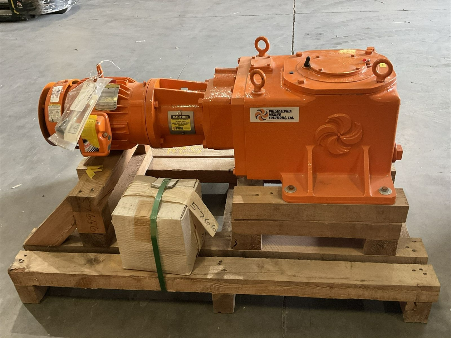 PHILADELPHIA RAVEN 3800 3853M SPENT WASH WATER SUMP MIXER MIX-84-6011 1800RPM