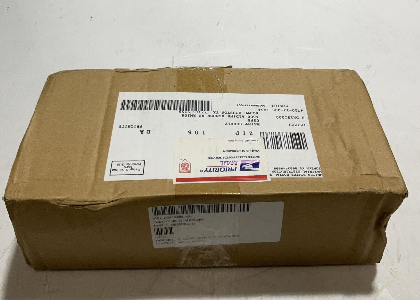 SMC AFF4C-N03BC-T MAIN LINE W/ BRACKET FILTER U3S