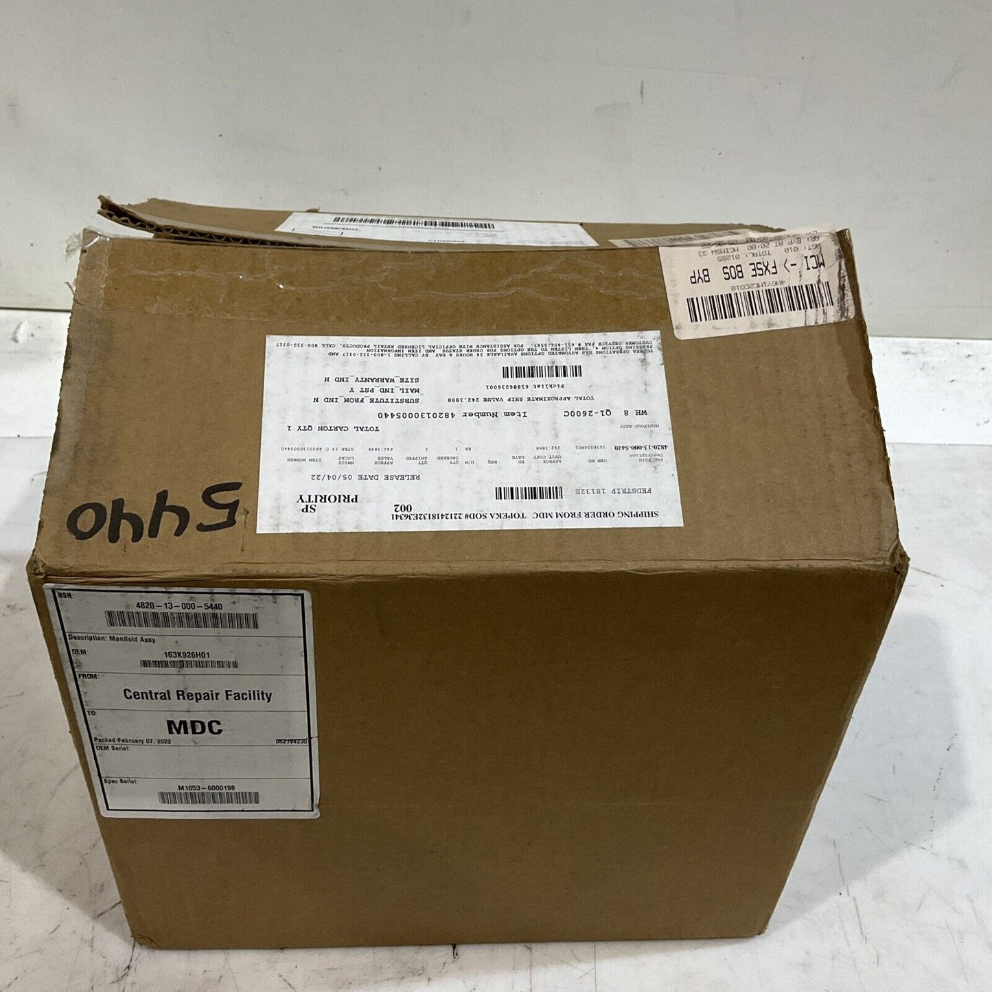 SMC VQ4301 MANIFOLD ASSY U3S
