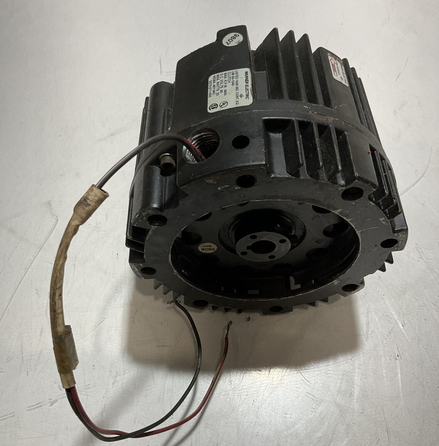 WARNER ELECTRIC UM50-1040 ELECTRO MODULE FACE CLUTCH 3600 RPM U3S