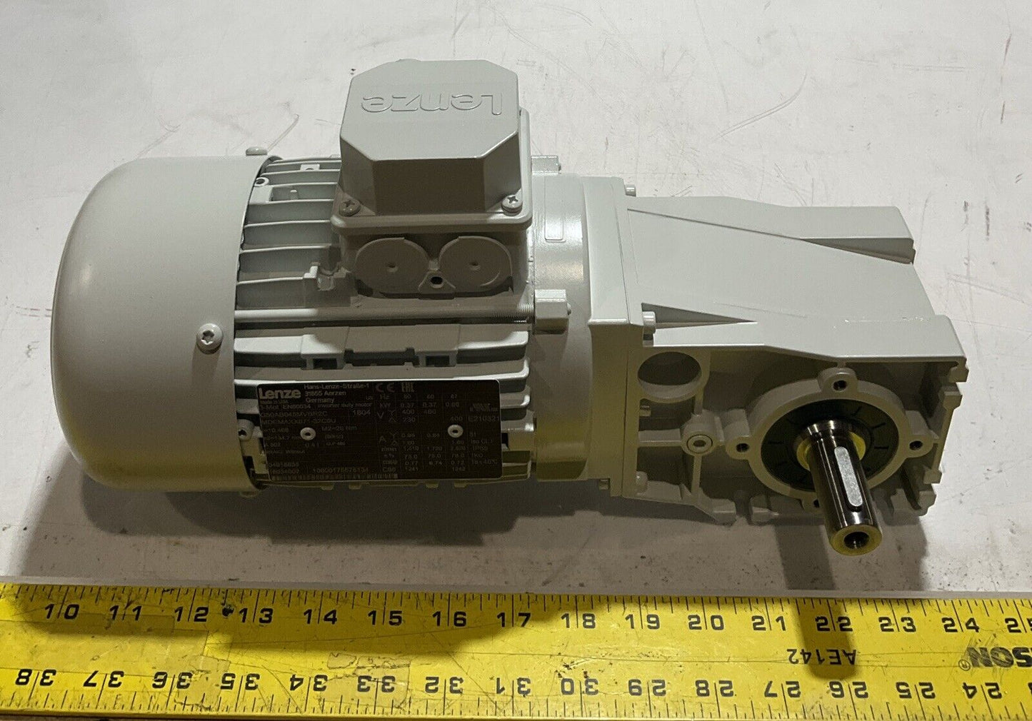 LENZE G50AB045MVBR2C MDEMAXX 071-32C0U GEARMOTOR U3S