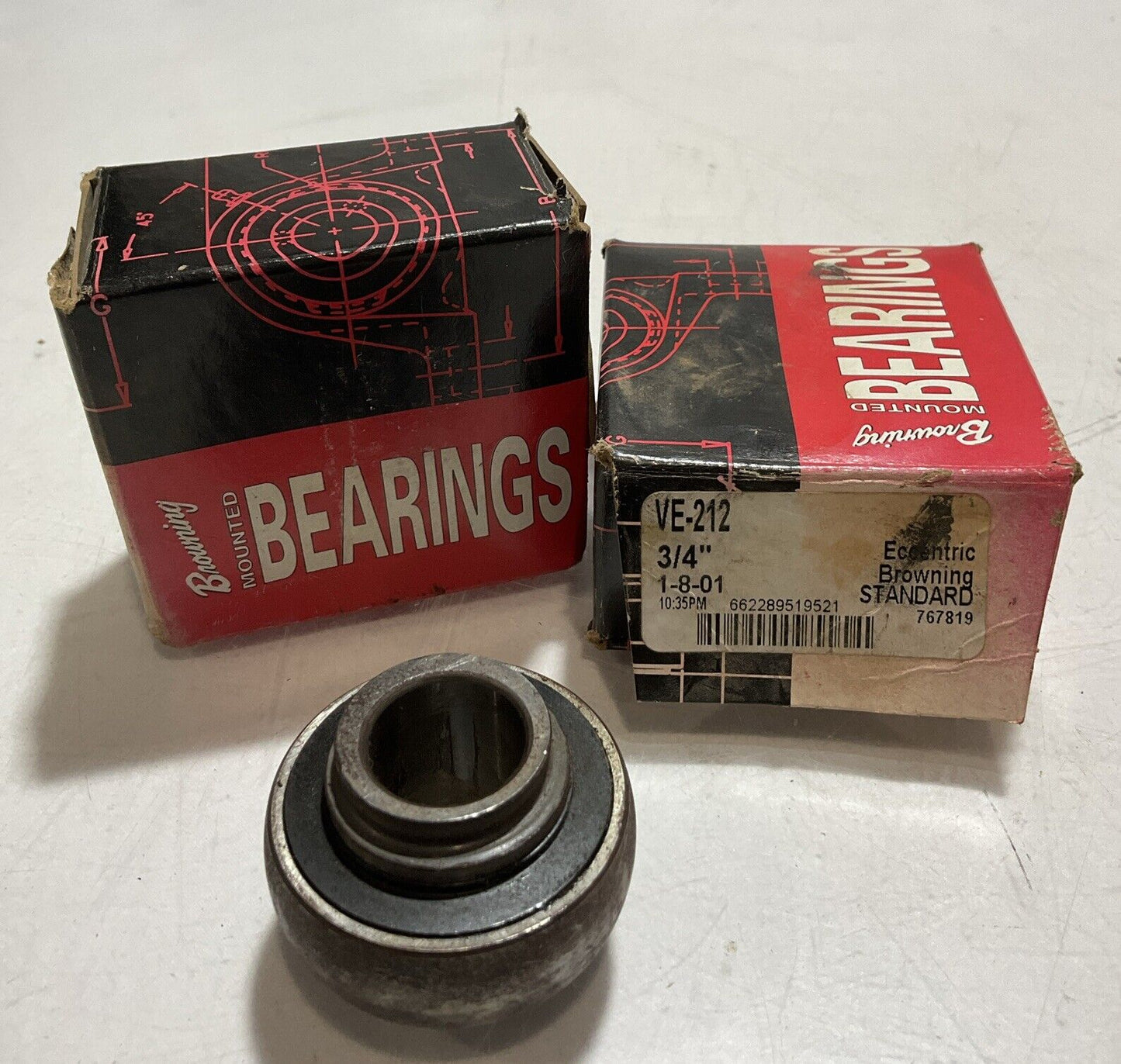 BROWNING BEARING VE-212 MOUNTED BEARING 3/4 LOT 2 U3S