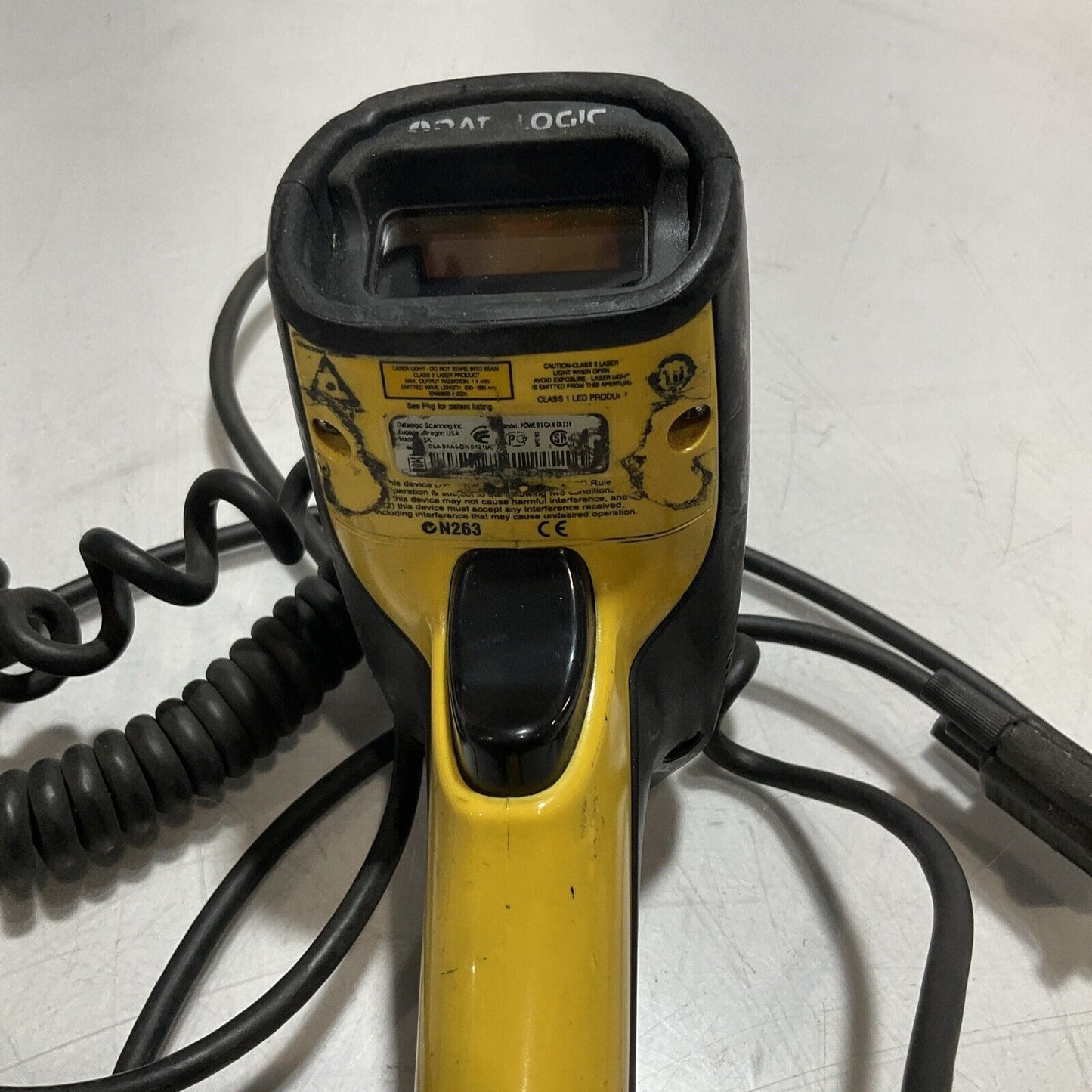 DATALOGIC POWERSCAN N263 D8530 INDUSTRIAL BARCODE SCANNER LOT OF 2 U3S