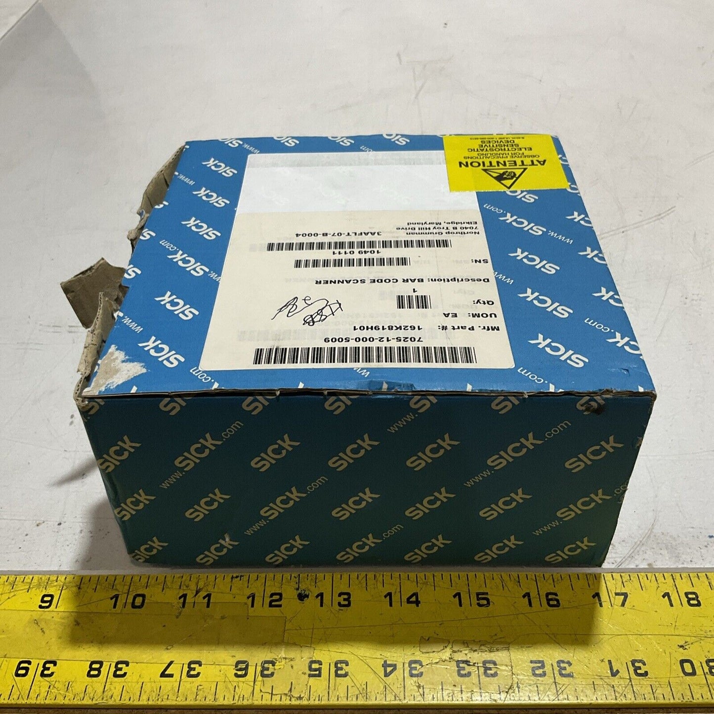 SICK CLV430-6010S06 1043958 BARCODE SCANNER U3S