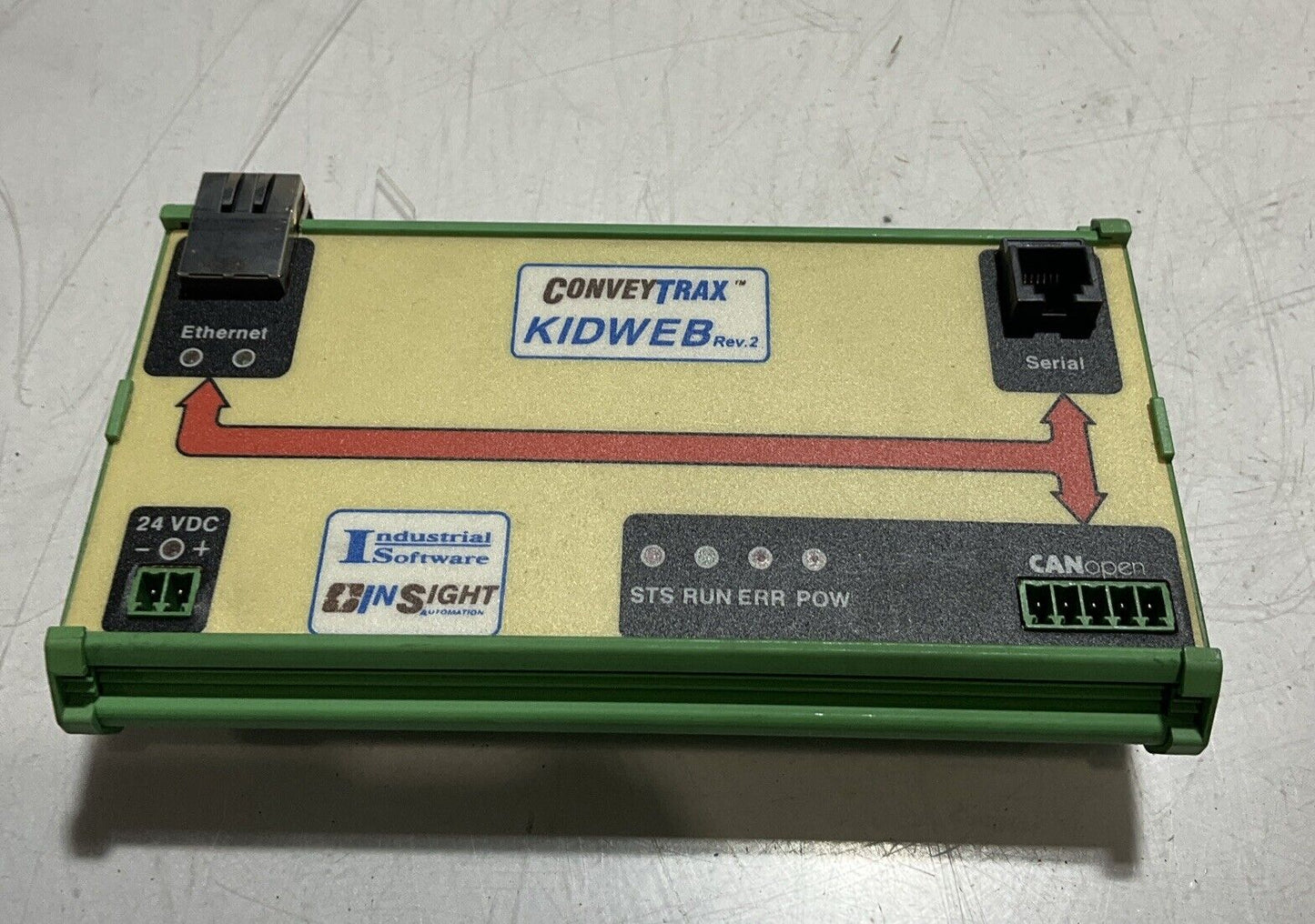 CONVEYTRAX KIDWEB 0X00424557 INSIGHT AUTOMATION MODULE LOT OF 13 U3S
