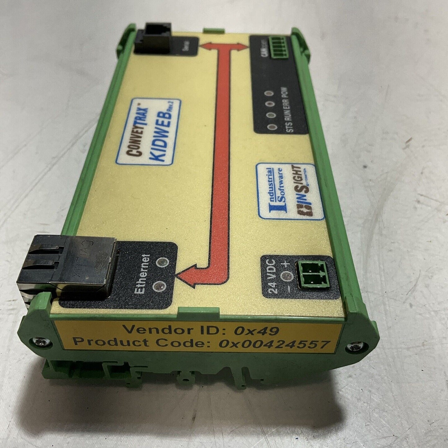 CONVEYTRAX KIDWEB 0X00424557 INSIGHT AUTOMATION MODULE LOT OF 13 U3S