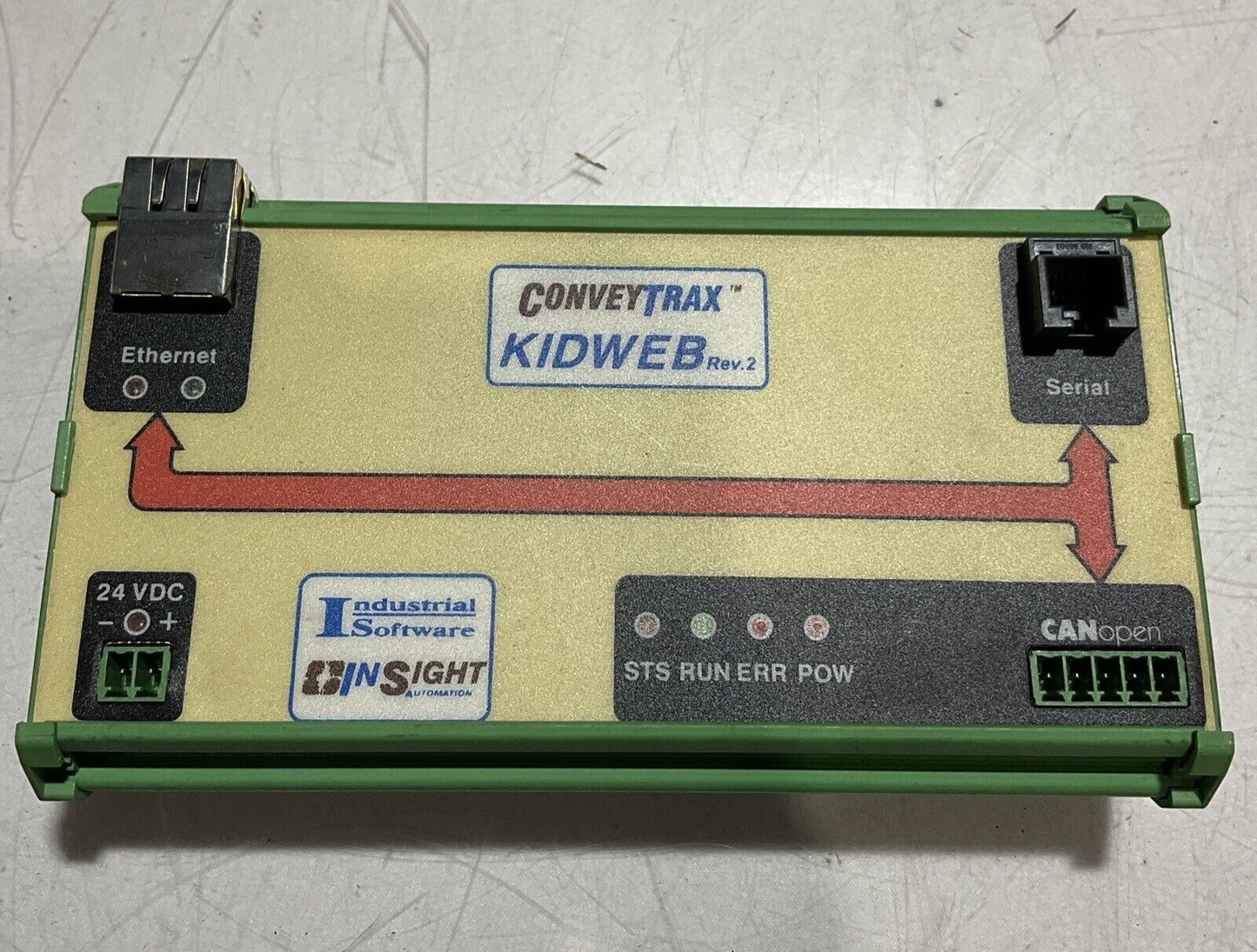 CONVEYTRAX KIDWEB 0X00424557 INSIGHT AUTOMATION MODULE LOT OF 13 U3S