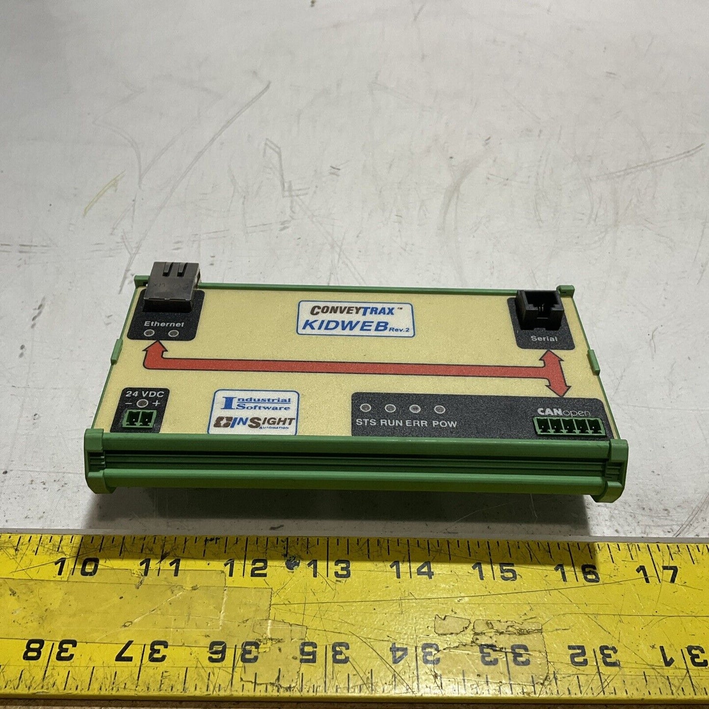 CONVEYTRAX KIDWEB 0X00424557 INSIGHT AUTOMATION MODULE LOT OF 13 U3S