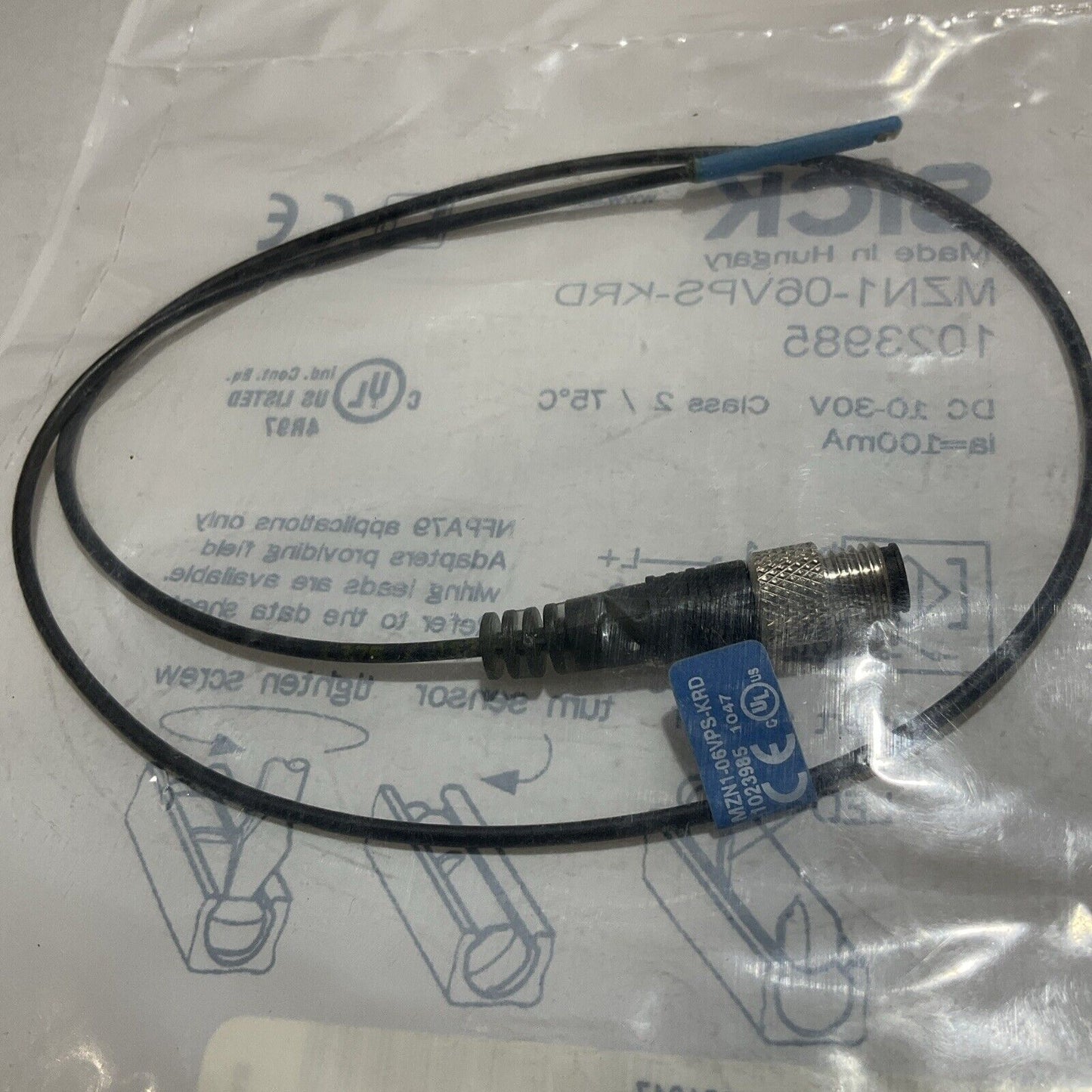 SICK 1023972 MZT6 MAGNETIC SENSOR LOT OF 2 U3S