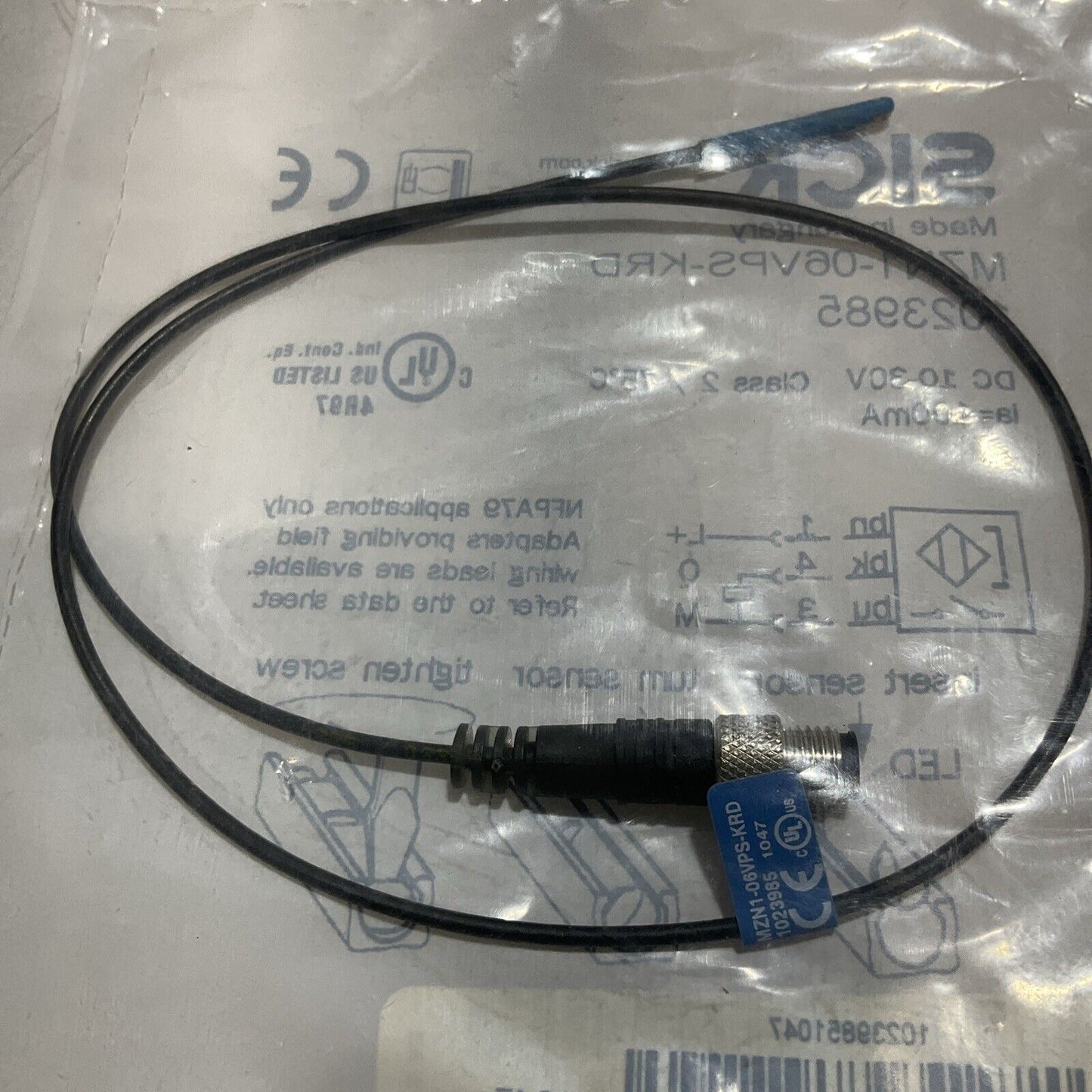 SICK 1023972 MZT6 MAGNETIC SENSOR LOT OF 2 U3S