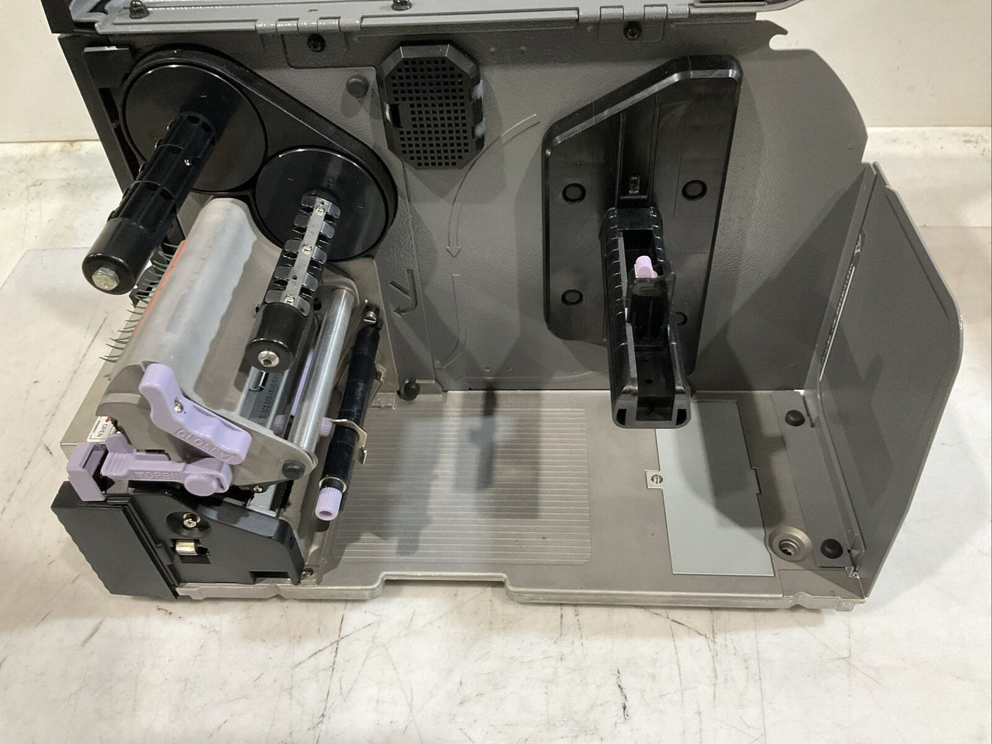 SATO GT408E BAR CODE PRINTER 240V 1.5 A 50/60 HZ U3S