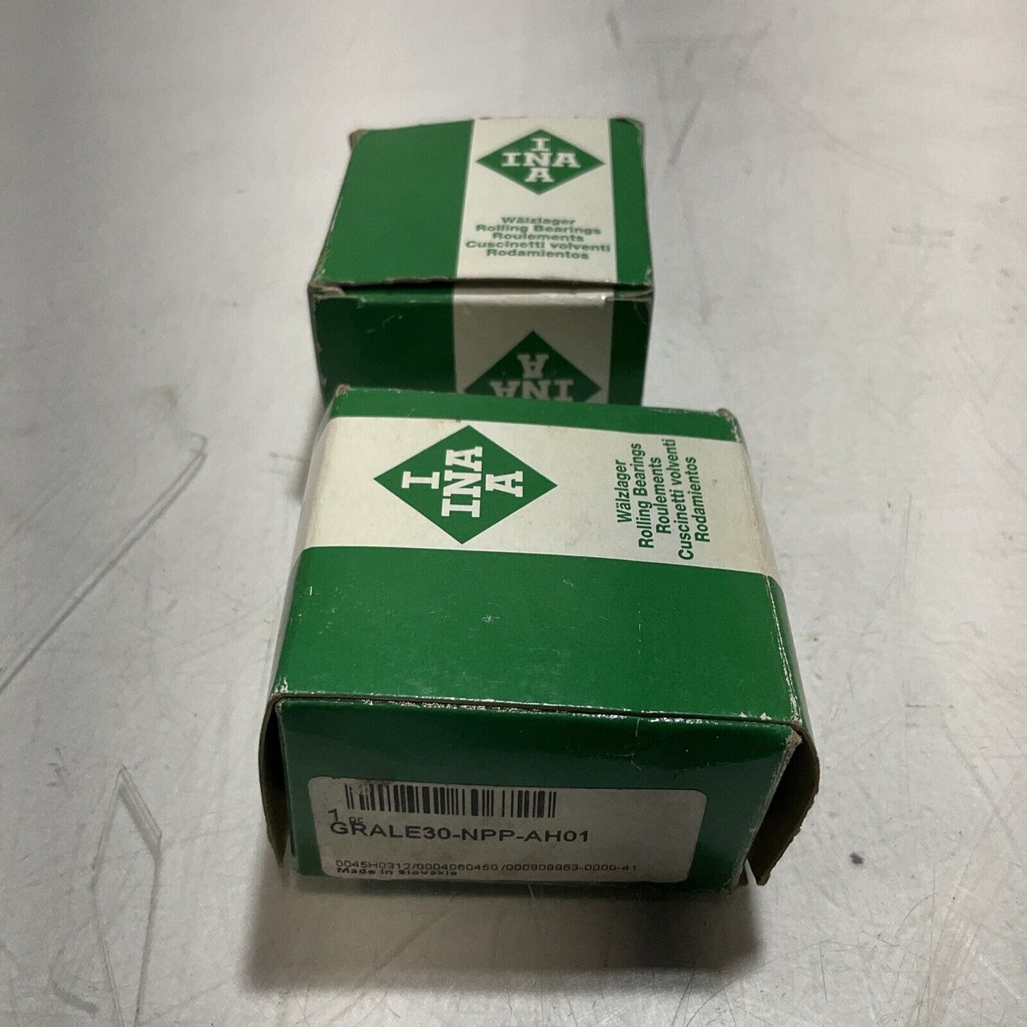 IINAA GRALE30-NNP-AH01 WALZLAGER ROLLING BEARING ROULEMENTS LOT OF 2 U3S