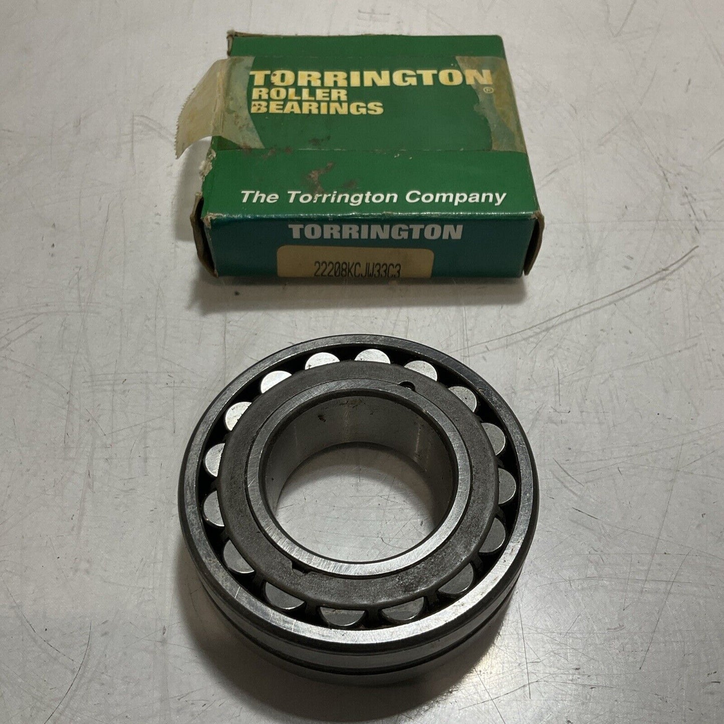 TORRINGTON 22208KCJW33C3 ROLLER BEARINGS LOT OF 2 R7T
