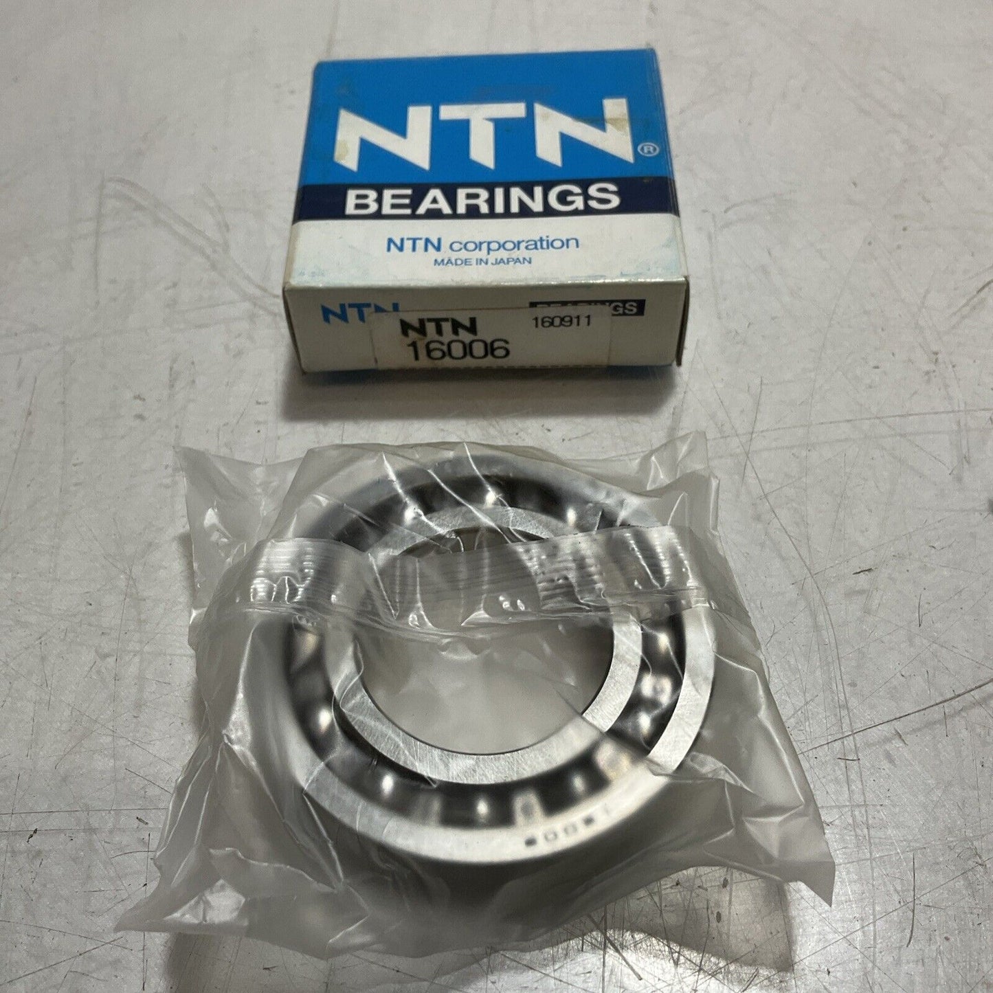 NTN 16006 160911 SINGLE ROW DEEP GROOVE BALL BEARING 30X55X9MM LOT OF 6 R7T