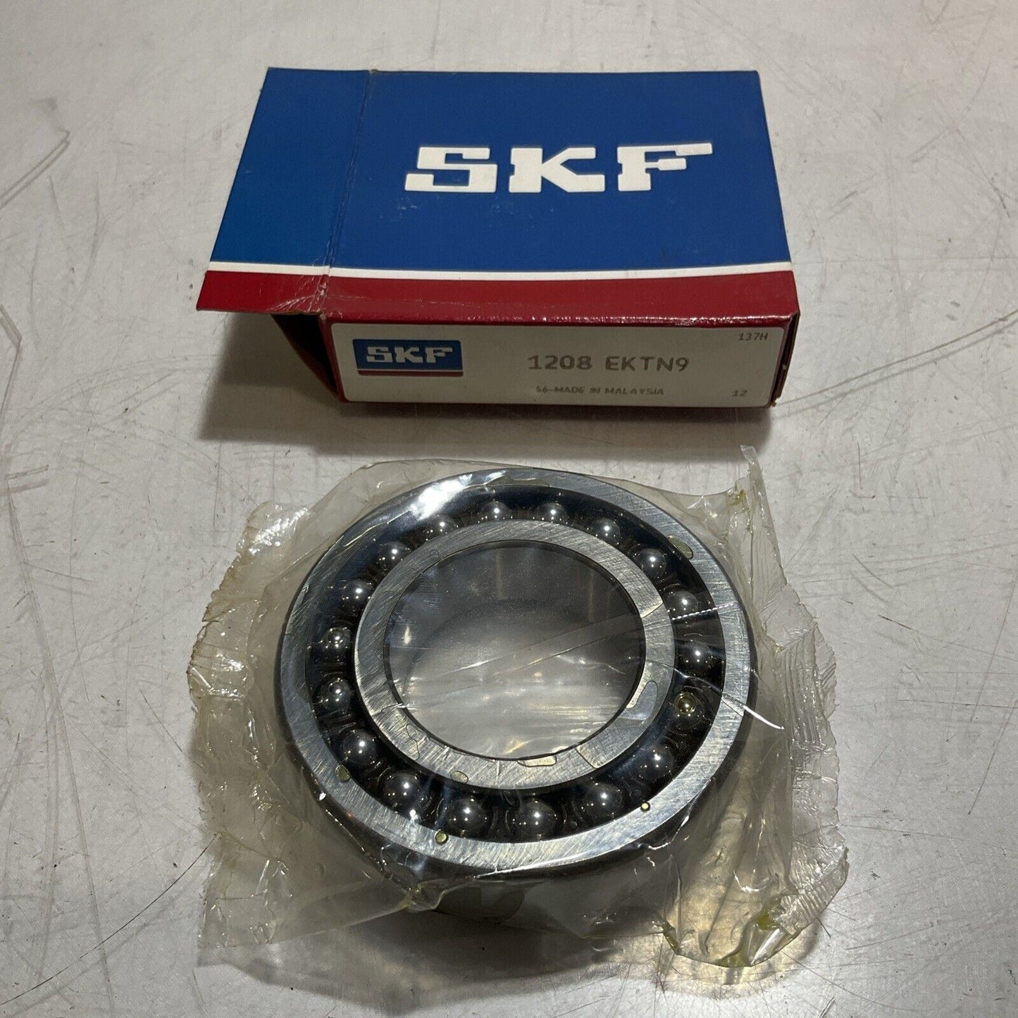 SKF 1208 EKTN9 BALL BEARING 40MM xX 80MM X 18MM LOT OF 3 R7T