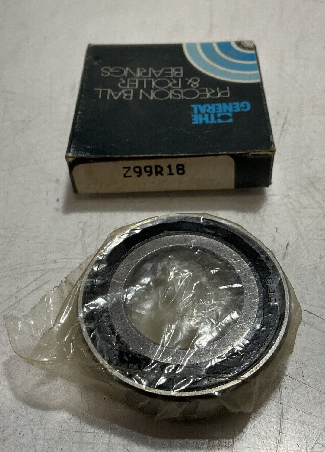 THE GENERAL Z99R18 PRECISION BALL AND ROLLER BEARINGS LOT OF 4 R7T
