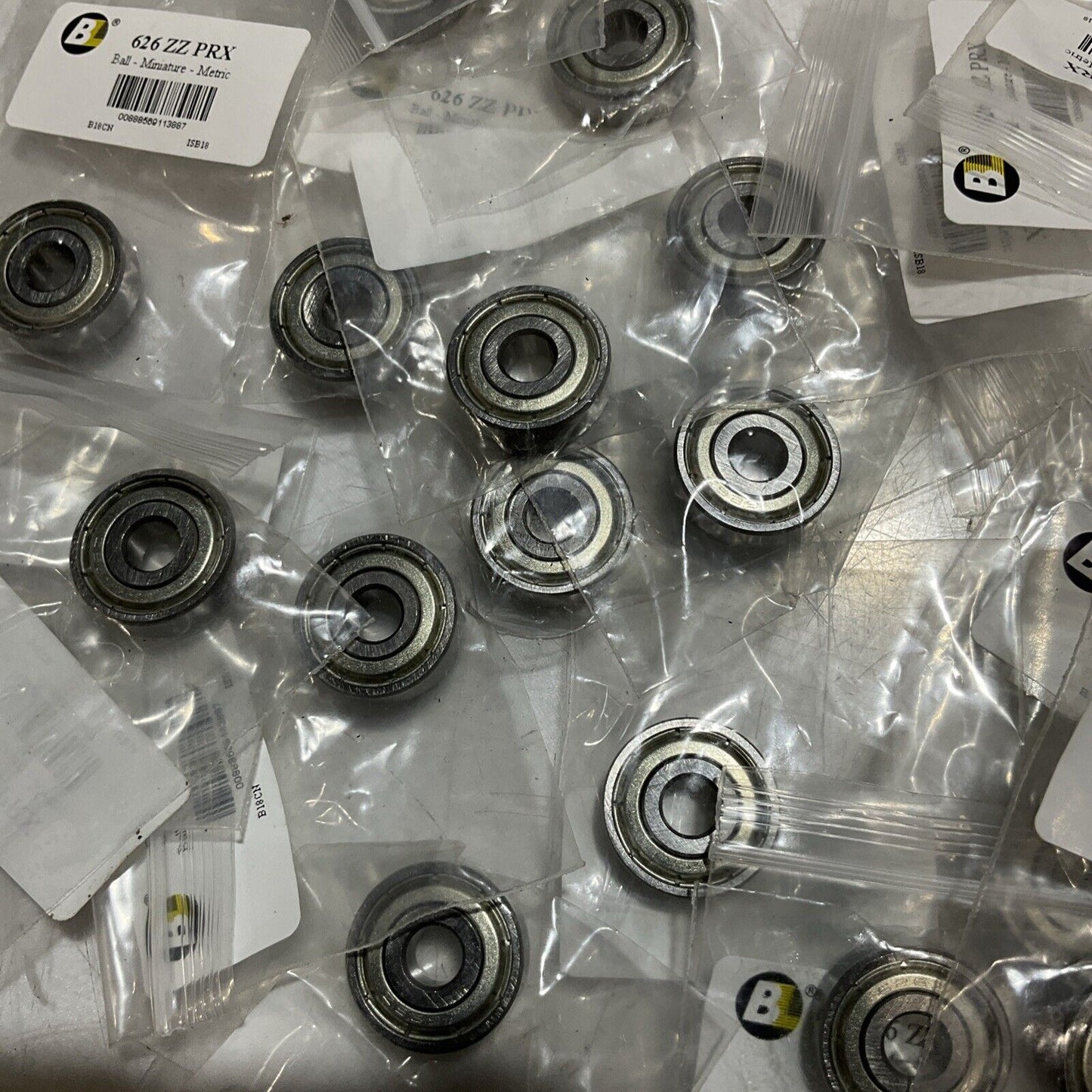 BL 626ZZPRX PRECISION BEARING LOT OF 25 R7T