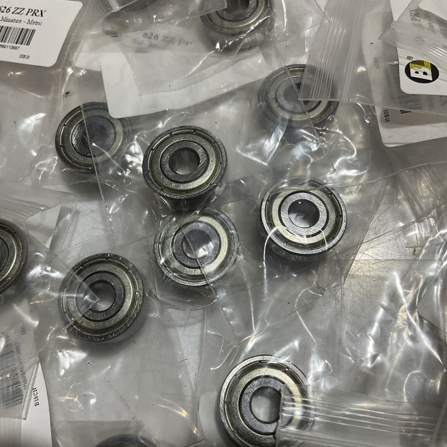 BL 626ZZPRX PRECISION BEARING LOT OF 25 R7T