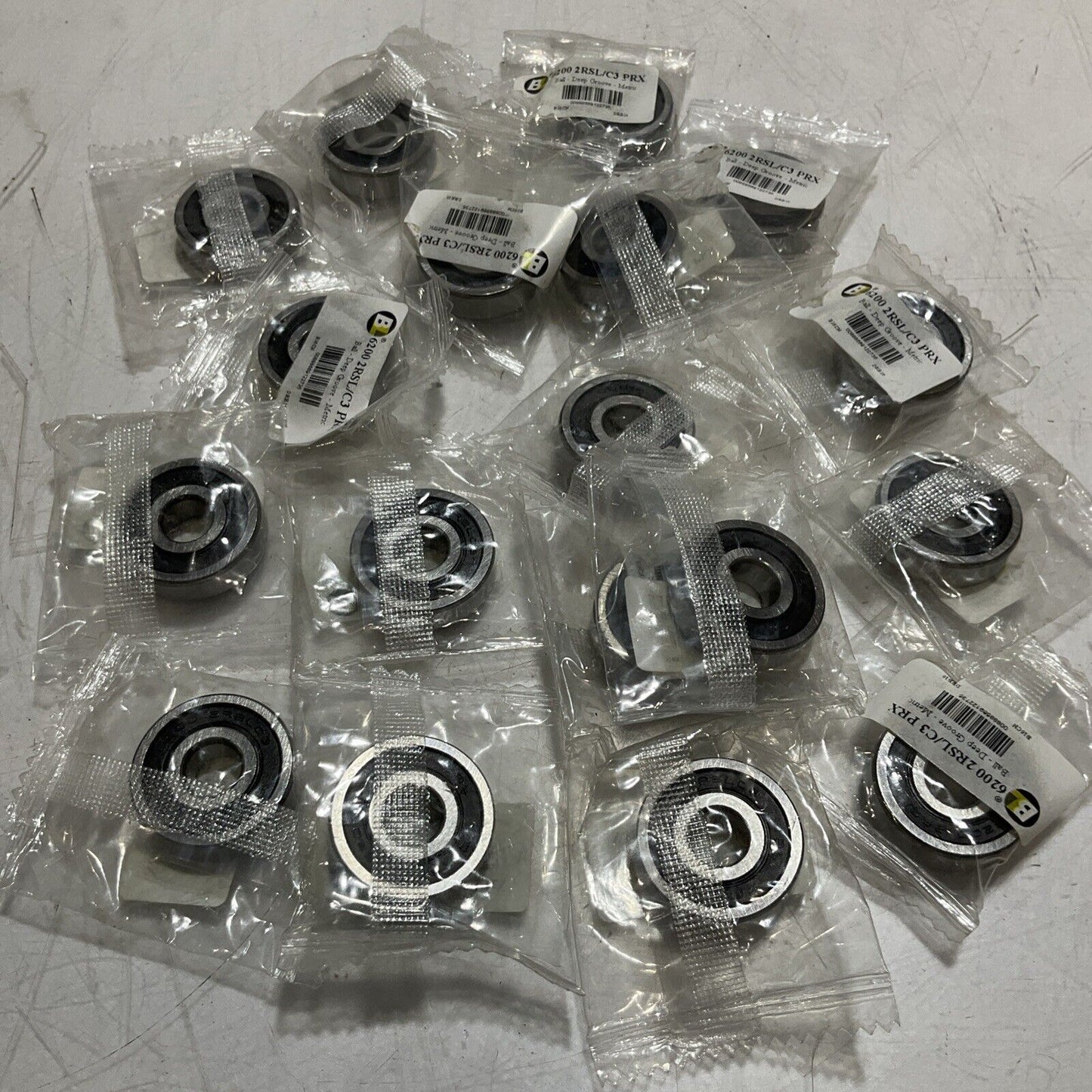 BL 6200 2RSL/C3 PRX PRECISION BEARINGS LOT 18 U3S