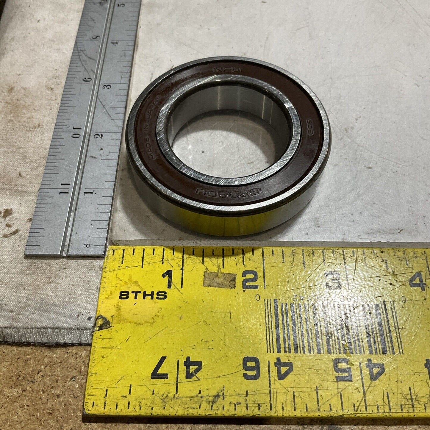 NSK 6008DU DEEP GROOVE RADIAL BALL BEARING R7T