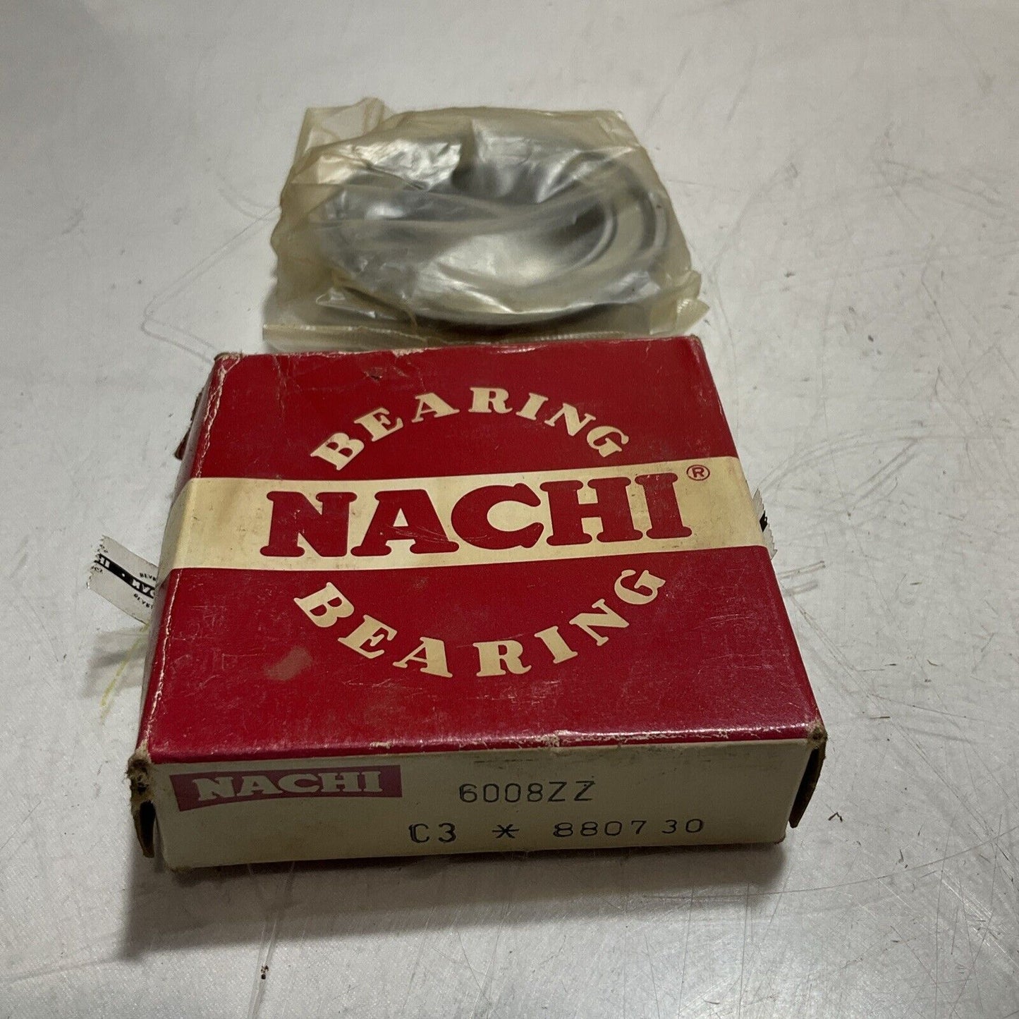 NACHI 6008ZZ DEEP GROVE RALL BEARING LOT OF 3 U3S