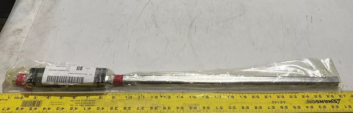 THK SSR15XW2QZZZ+666LK BEARING LINEAR SLIDE RAIL ASSEMBLY U3S