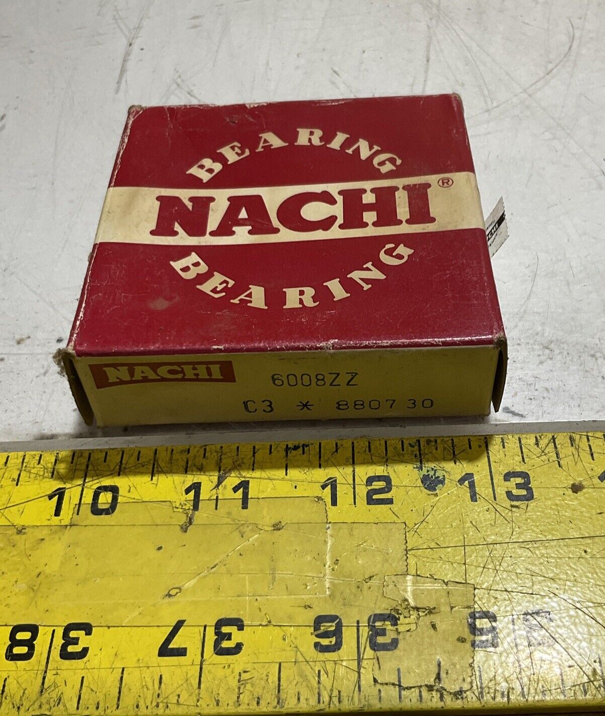 NACHI 6008ZZ DEEP GROVE RALL BEARING LOT OF 3 U3S