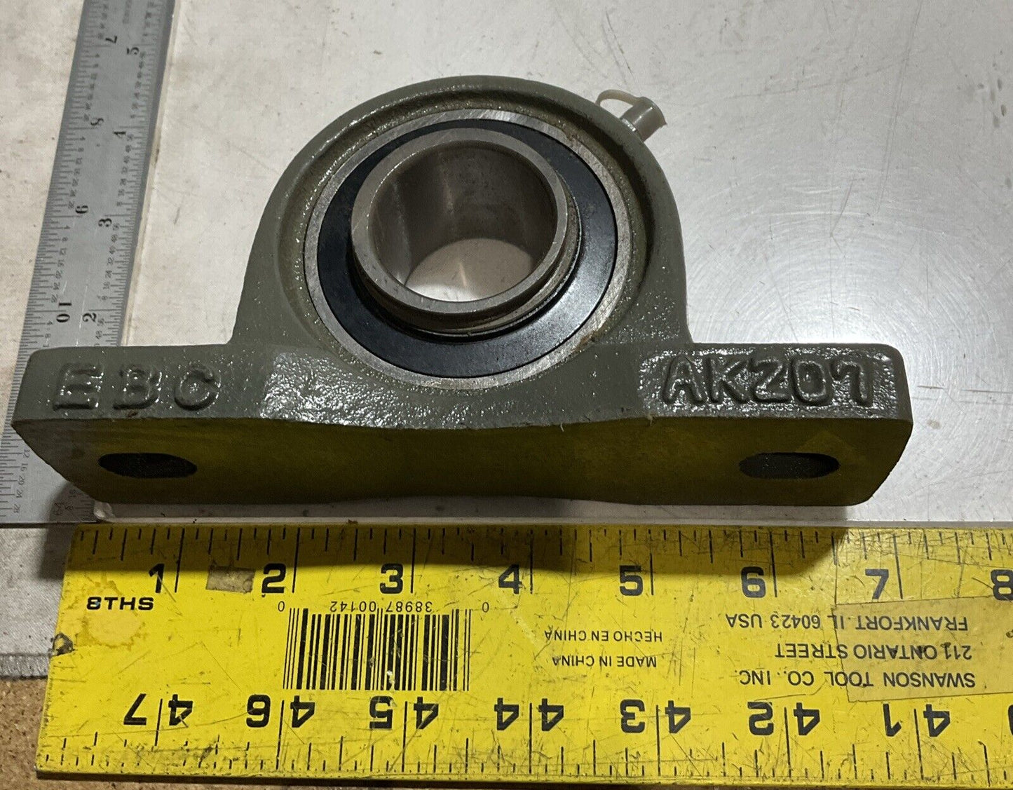 EBC HCLP207-23 PILLOW BLACK BALL BEARINGS U3S