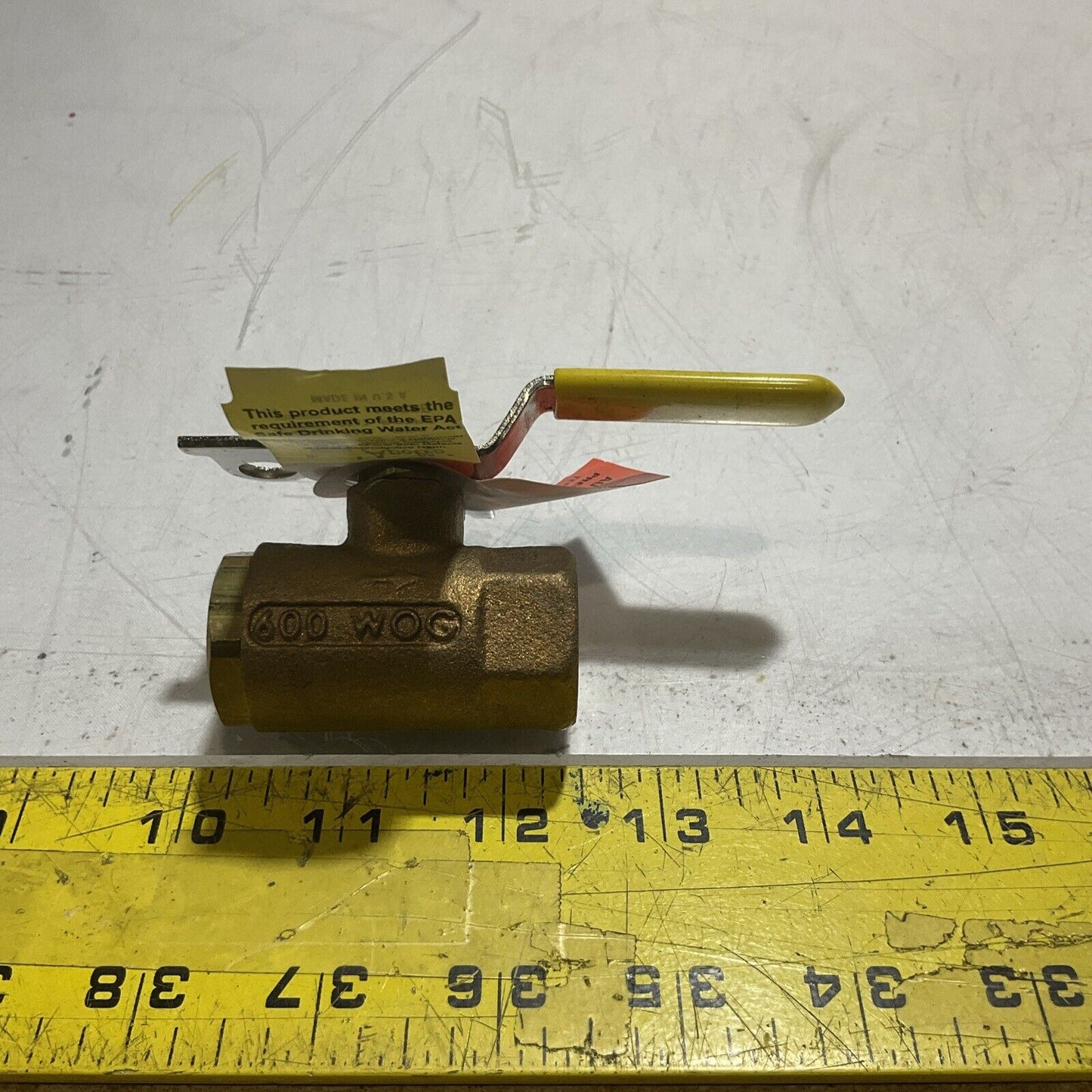 APOLLO 75-102-41 COMBRACO BALL VALVE W/LOCK DRAIN BRASS U3S