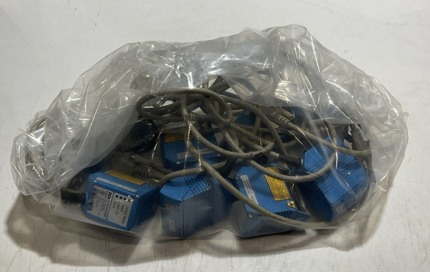 SICK CLV420-3010S04 INDUSTRIAL BAR CODE SCANNER LOT OF 8 U3S
