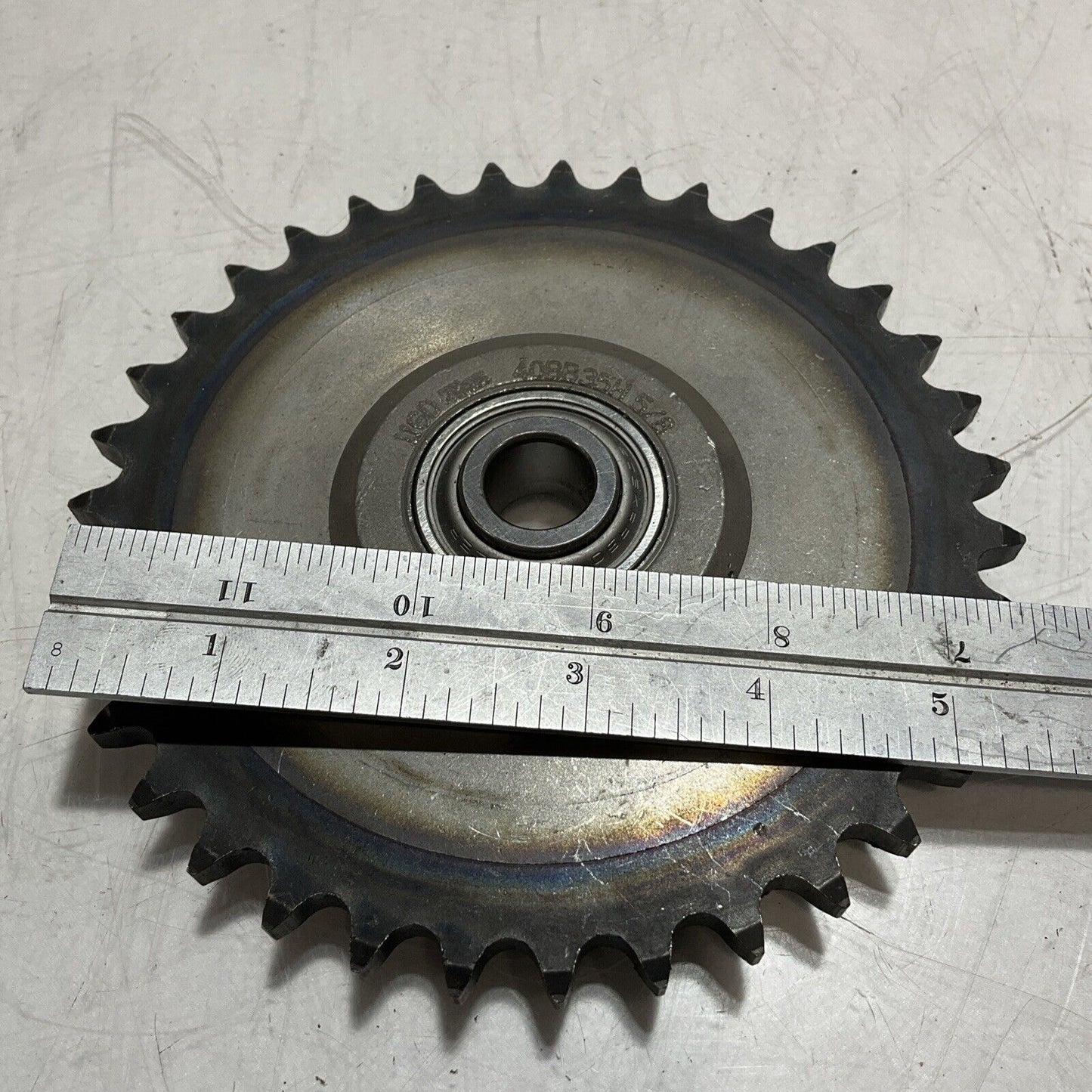 MARTIN 40BB35H 5/8 ROLLER CHAIN IDLER BALL BEARING SPROCKET 35 TEETH U3S