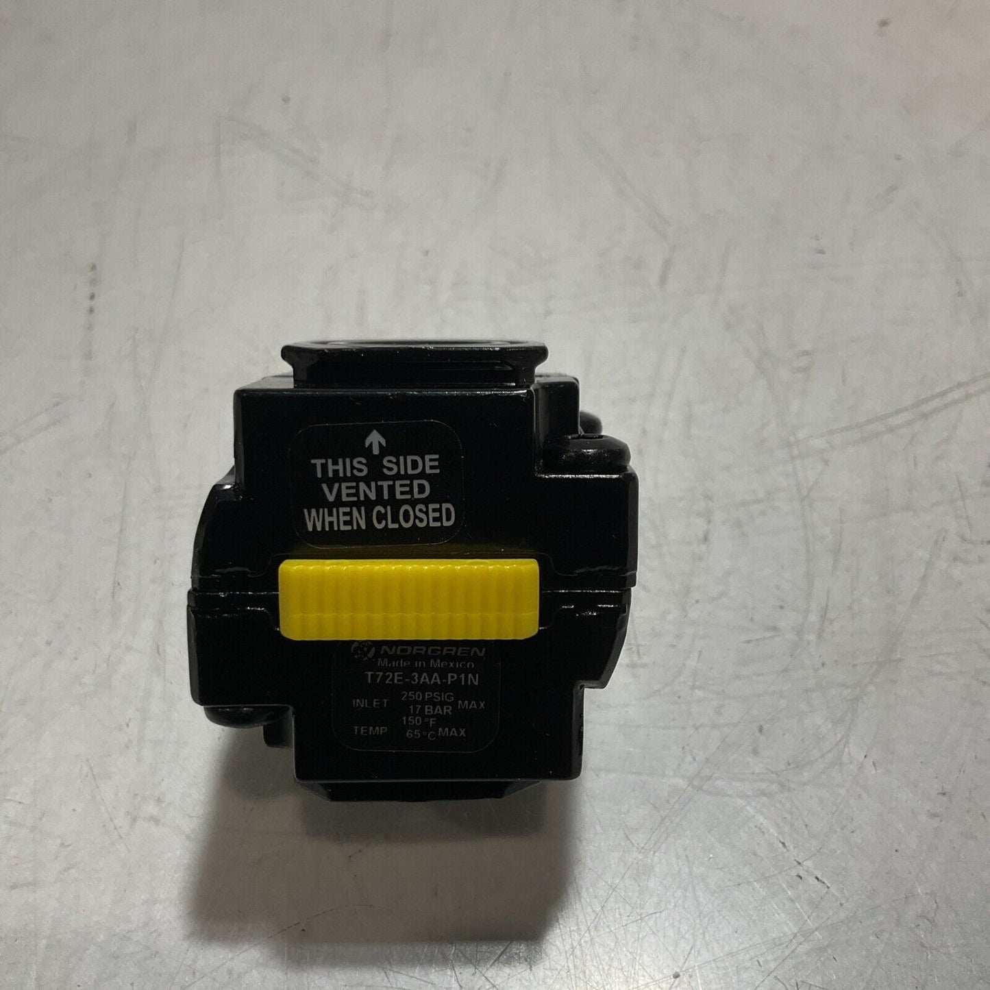 NORGREN T72E-3AA-P1N SHUT-OFF VALVE 3/8IN SLIDE ACTUATOR U3S