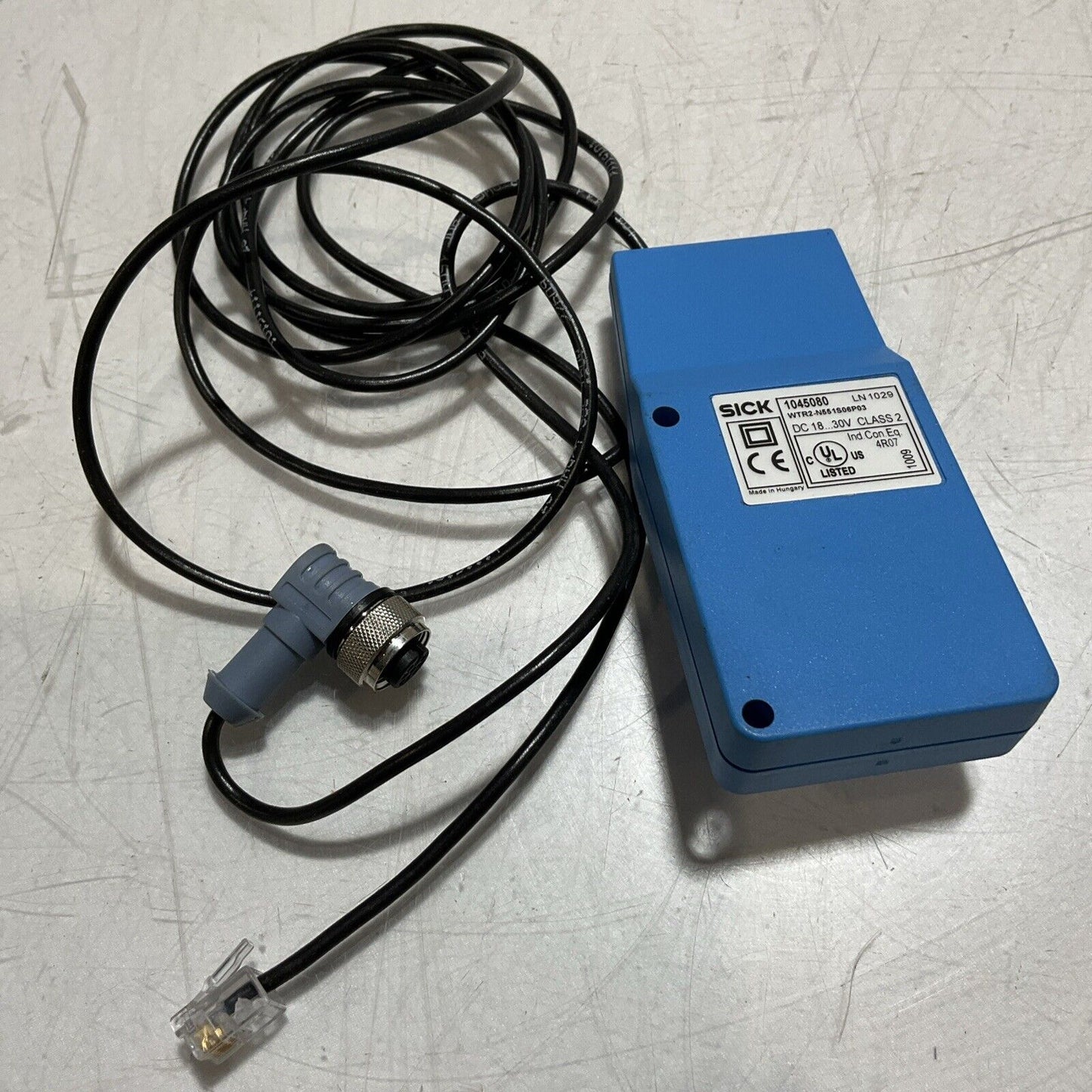 SICK WTR2-N551S06 PHOTOELECTRIC SENSOR PHOTO EYE U3S