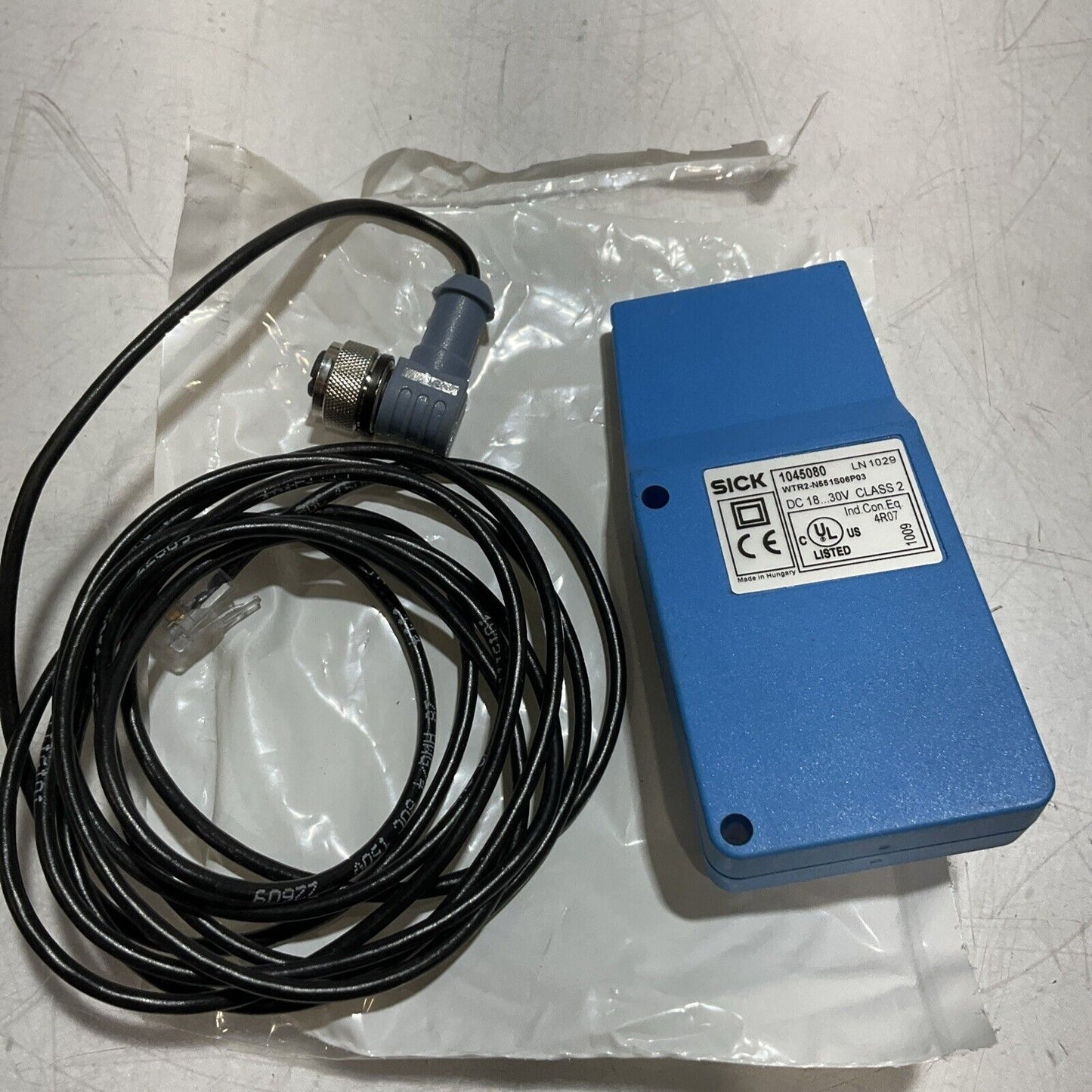 SICK WTR2-N551S06P03 1045080 PHOTOELECTRIC SENSOR PHOTO EYE U3S