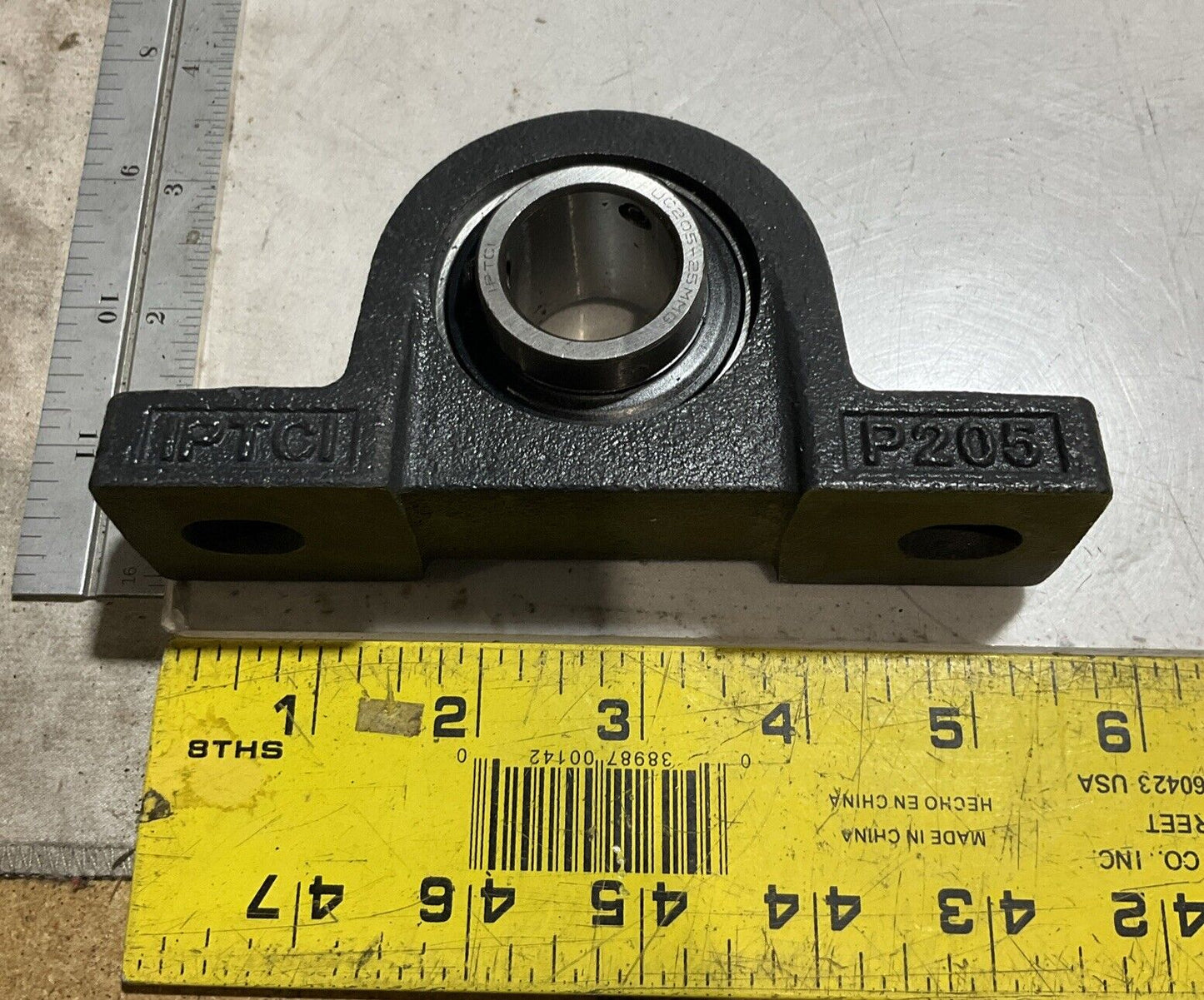 IPTCI UC205-25MM PILLOW BLOCK BEARINGS ASSEMBLY LOT OF 3 N3M